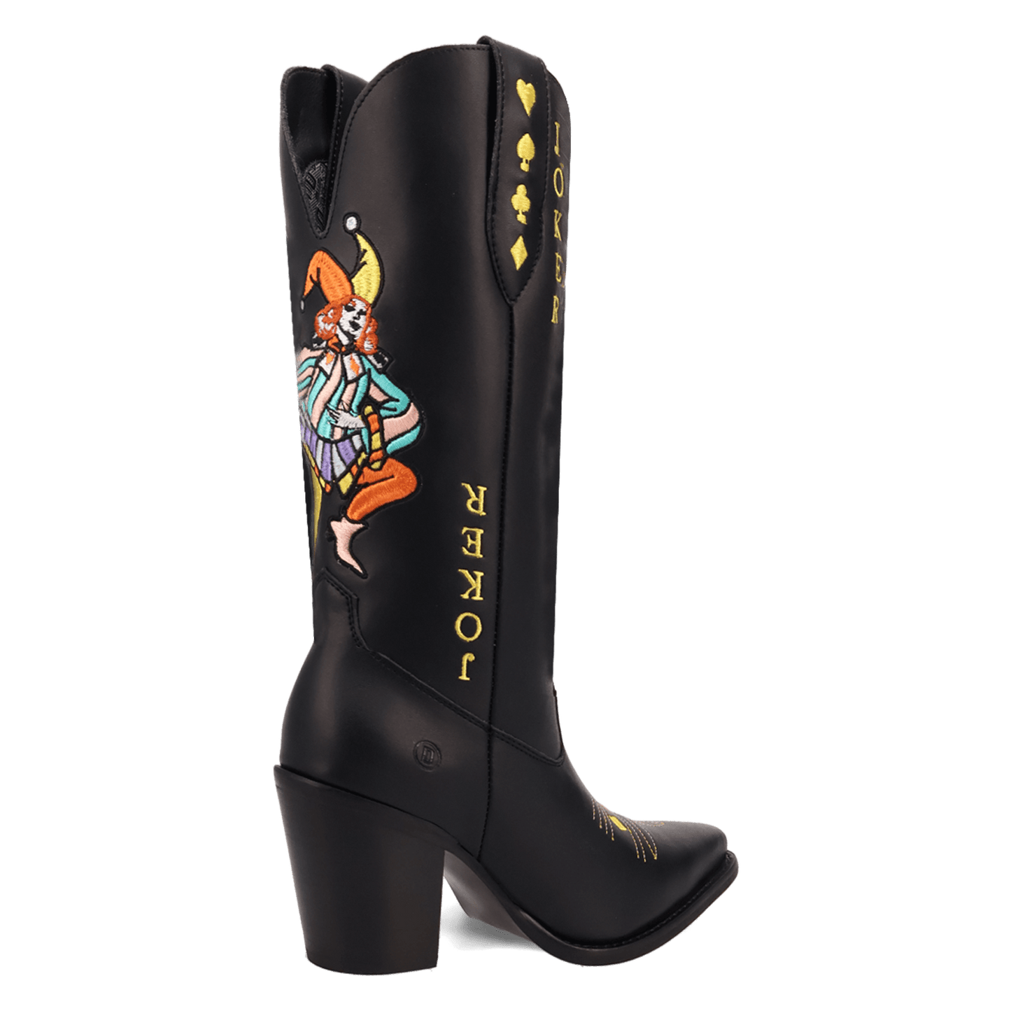 PRODUCT SHOT JOKER LEATHER BOOT AT 315 DEGREE ANGLE