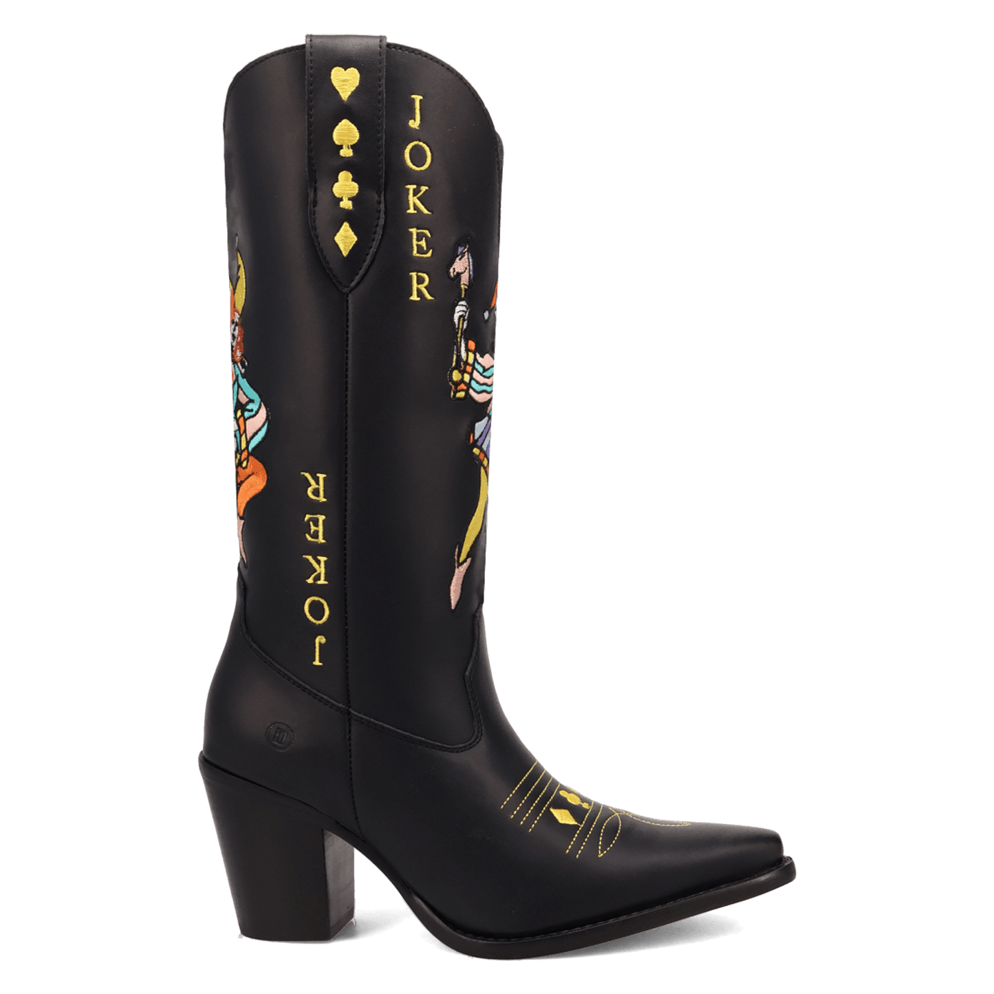 PRODUCT SHOT JOKER LEATHER BOOT AT 90 DEGREE INSIDE ANGLE