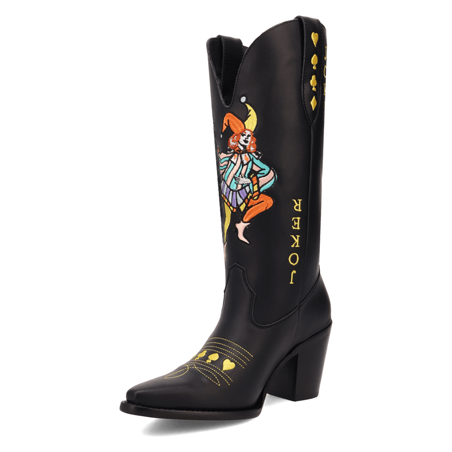 PRODUCT SHOT JOKER LEATHER BOOT AT 225 DEGREE ANGLE