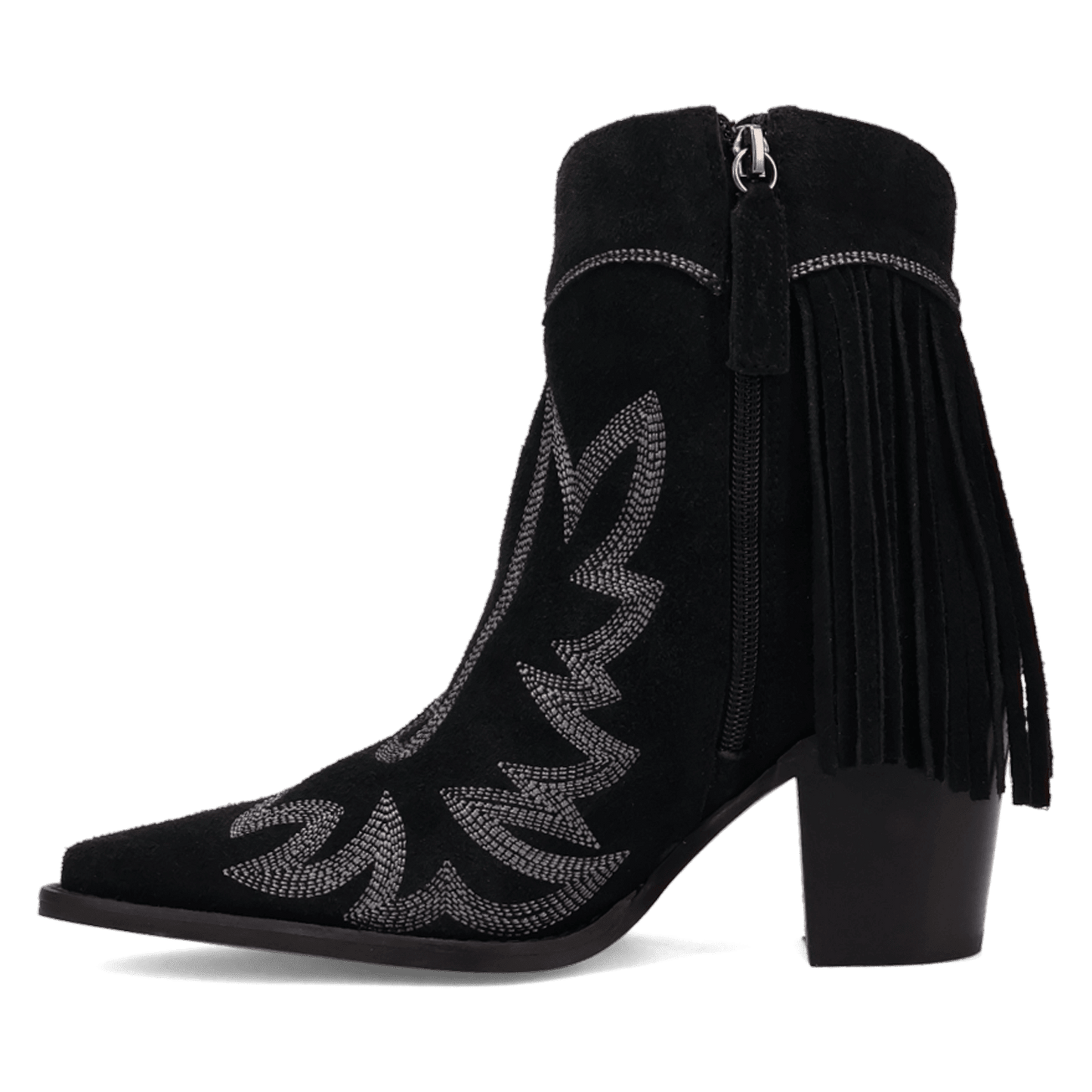 PRODUCT SHOT WILD SAGE LEATHER BOOTIE AT 135 DEGREE OUTSIDE ANGLE