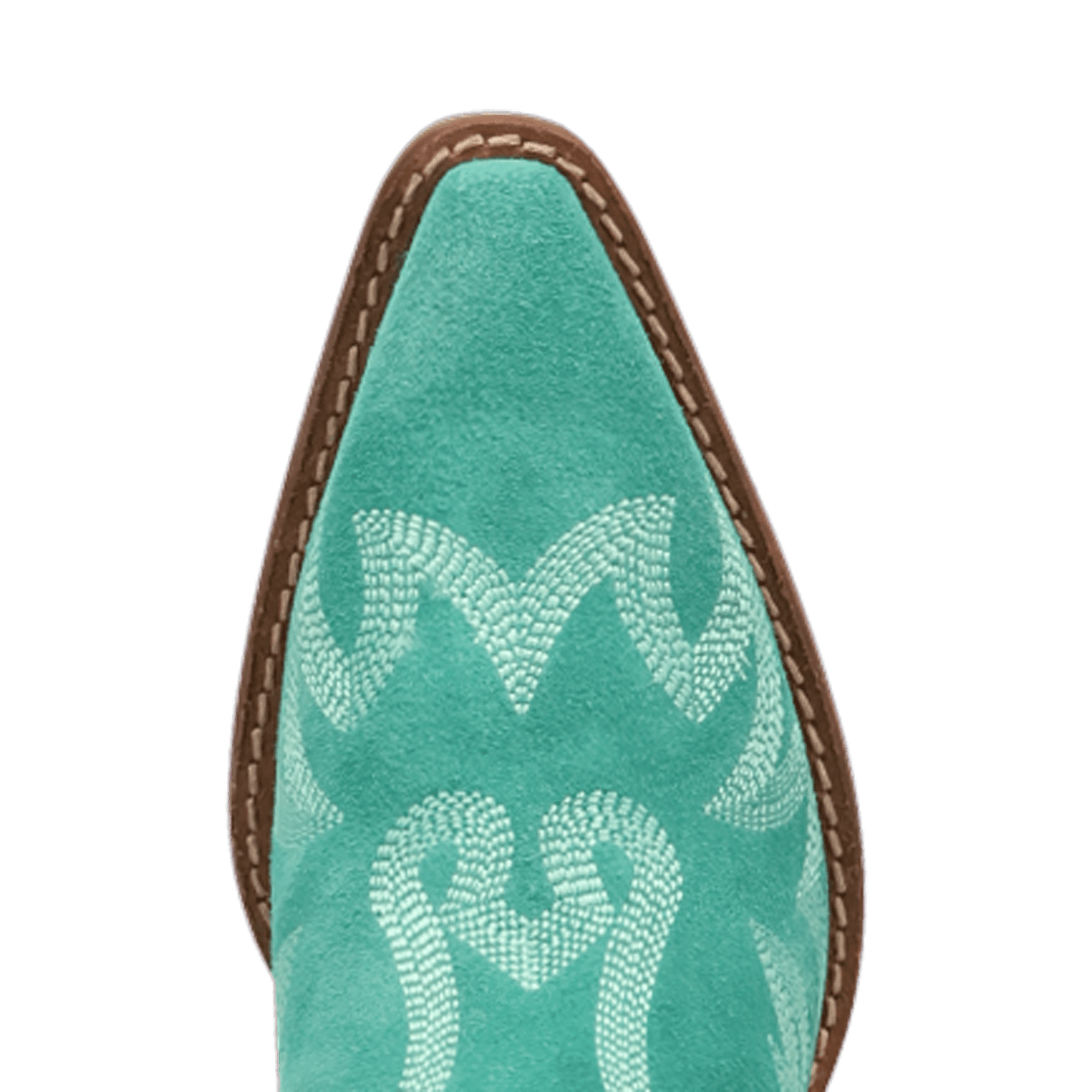 PRODUCT SHOT WILD SAGE LEATHER BOOTIE AT TOE ANGLE