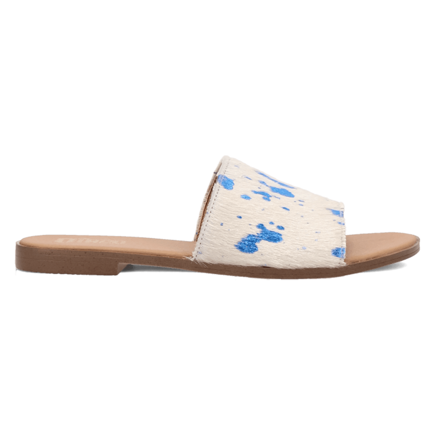 PRODUCT SHOT MOO MOO SANDAL AT 90 DEGREE INSIDE ANGLE