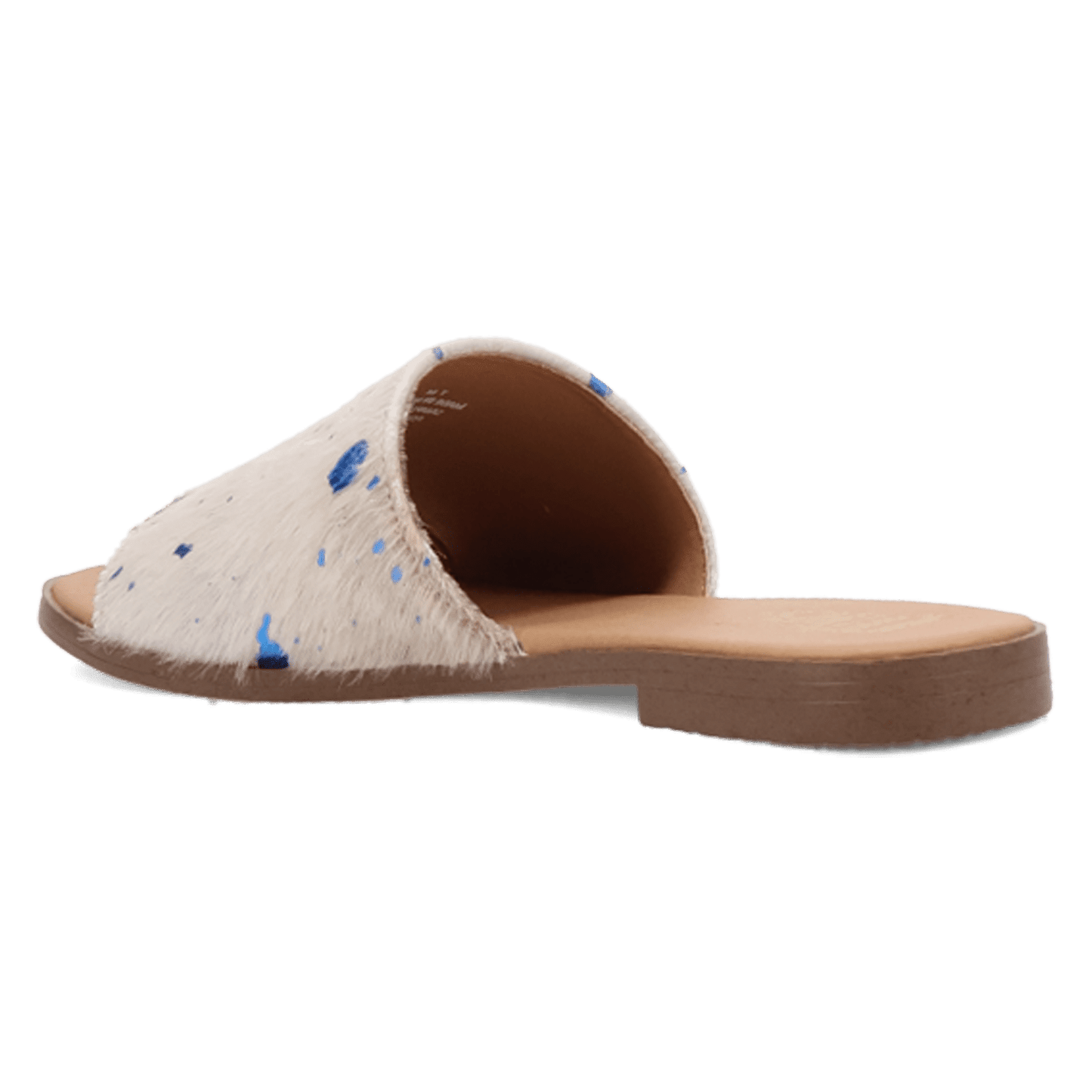 PRODUCT SHOT MOO MOO SANDAL AT 270 DEGREE ANGLE