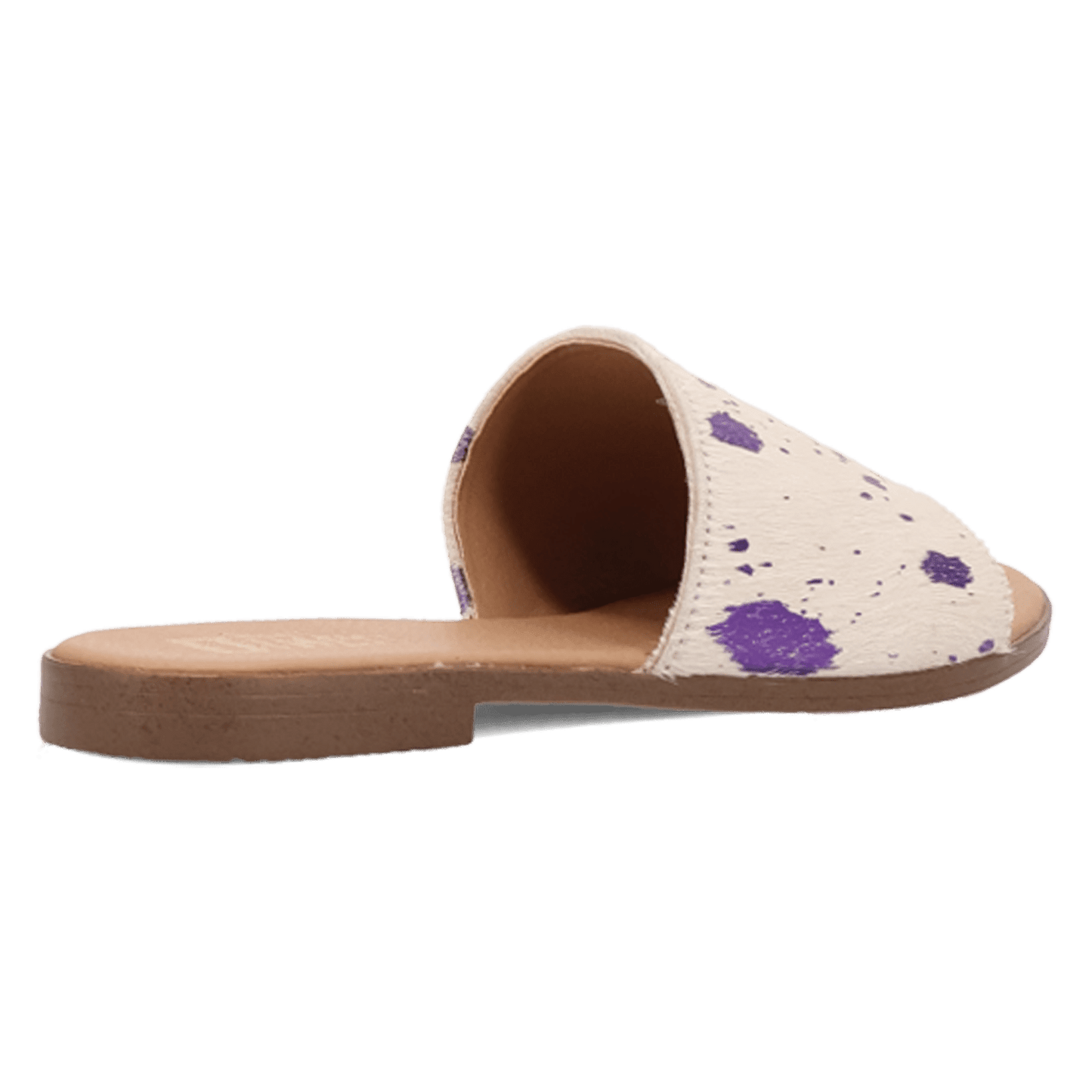 PRODUCT SHOT MOO MOO SANDAL AT 315 DEGREE ANGLE