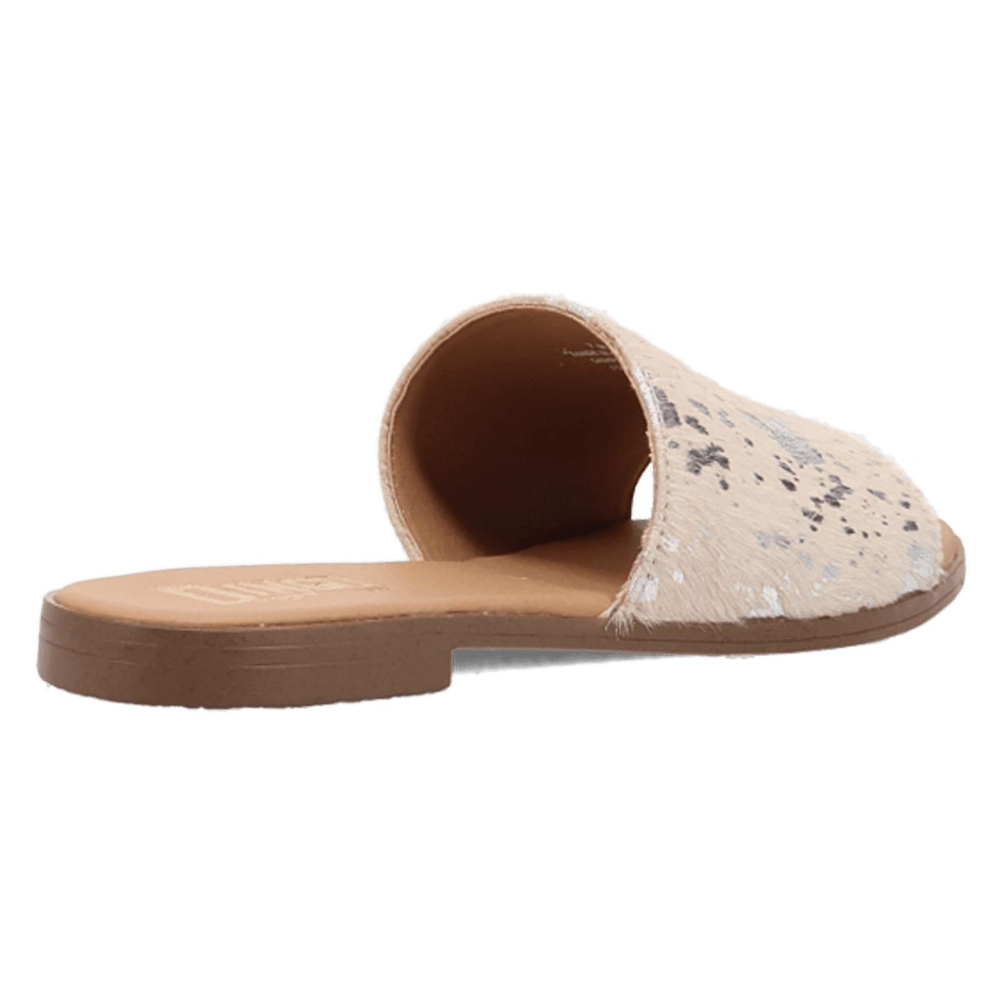 PRODUCT SHOT MOO MOO SANDAL AT 315 DEGREE ANGLE