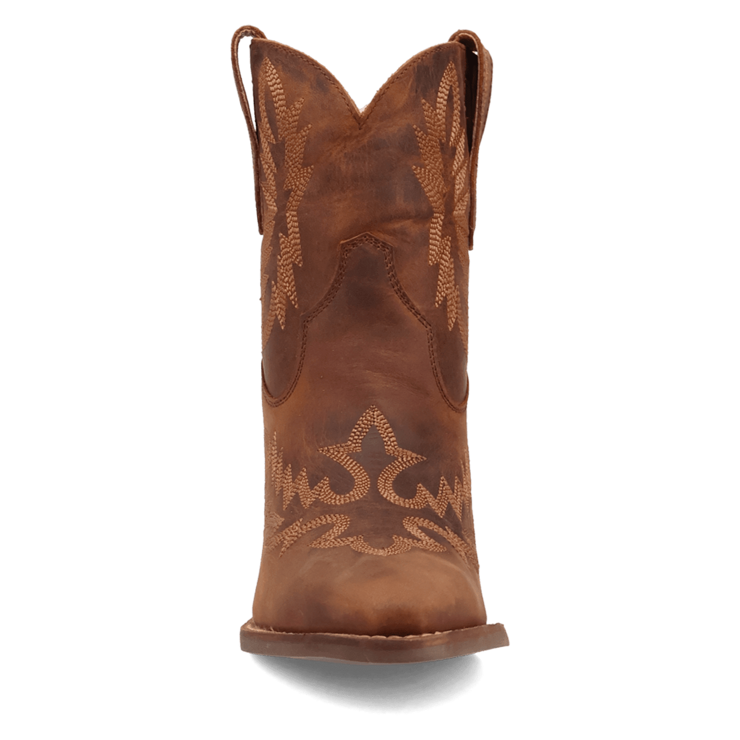 PRODUCT SHOT ROCKY TOP LEATHER BOOTIE AT FRONT ANGLE