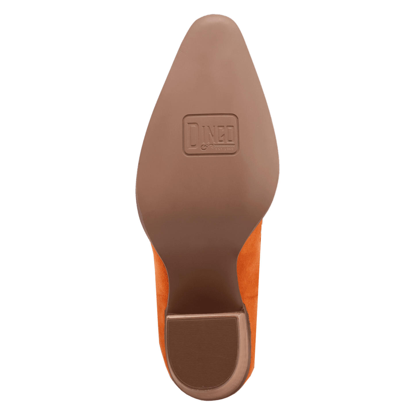 PRODUCT SHOT TWISTER LEATHER BOOT AT OUTSOLE ANGLE
