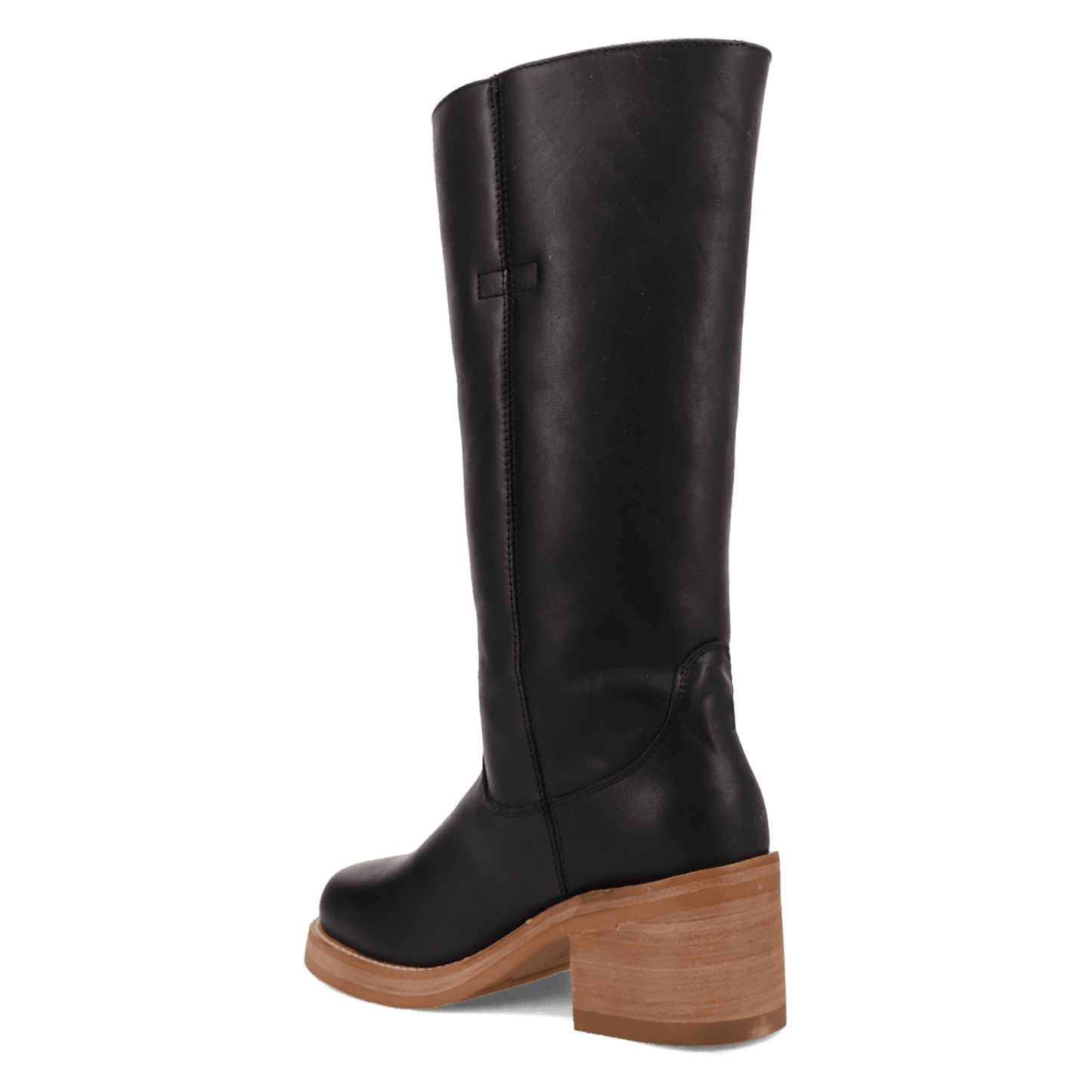 PRODUCT SHOT VAGABOND LEATHER BOOT AT 270 DEGREE ANGLE