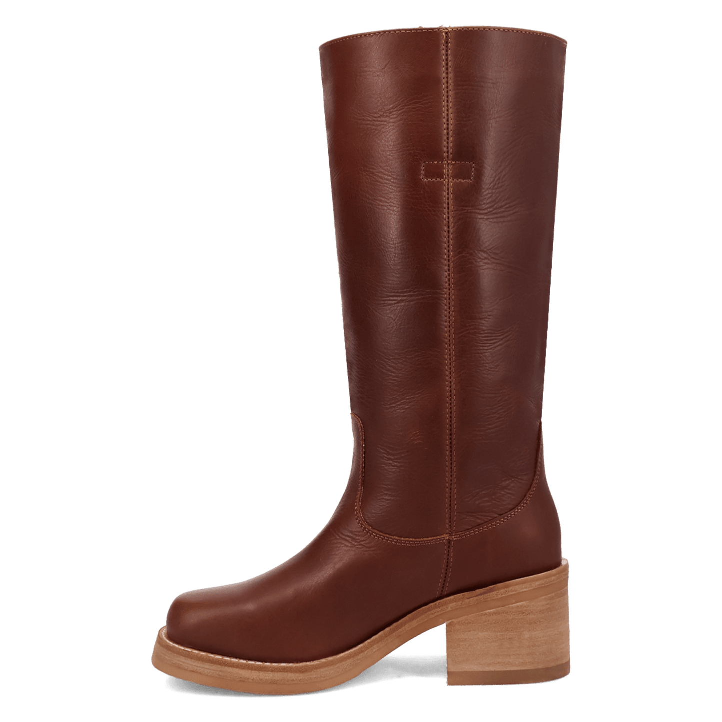 PRODUCT SHOT VAGABOND LEATHER BOOT AT 135 DEGREE OUTSIDE ANGLE