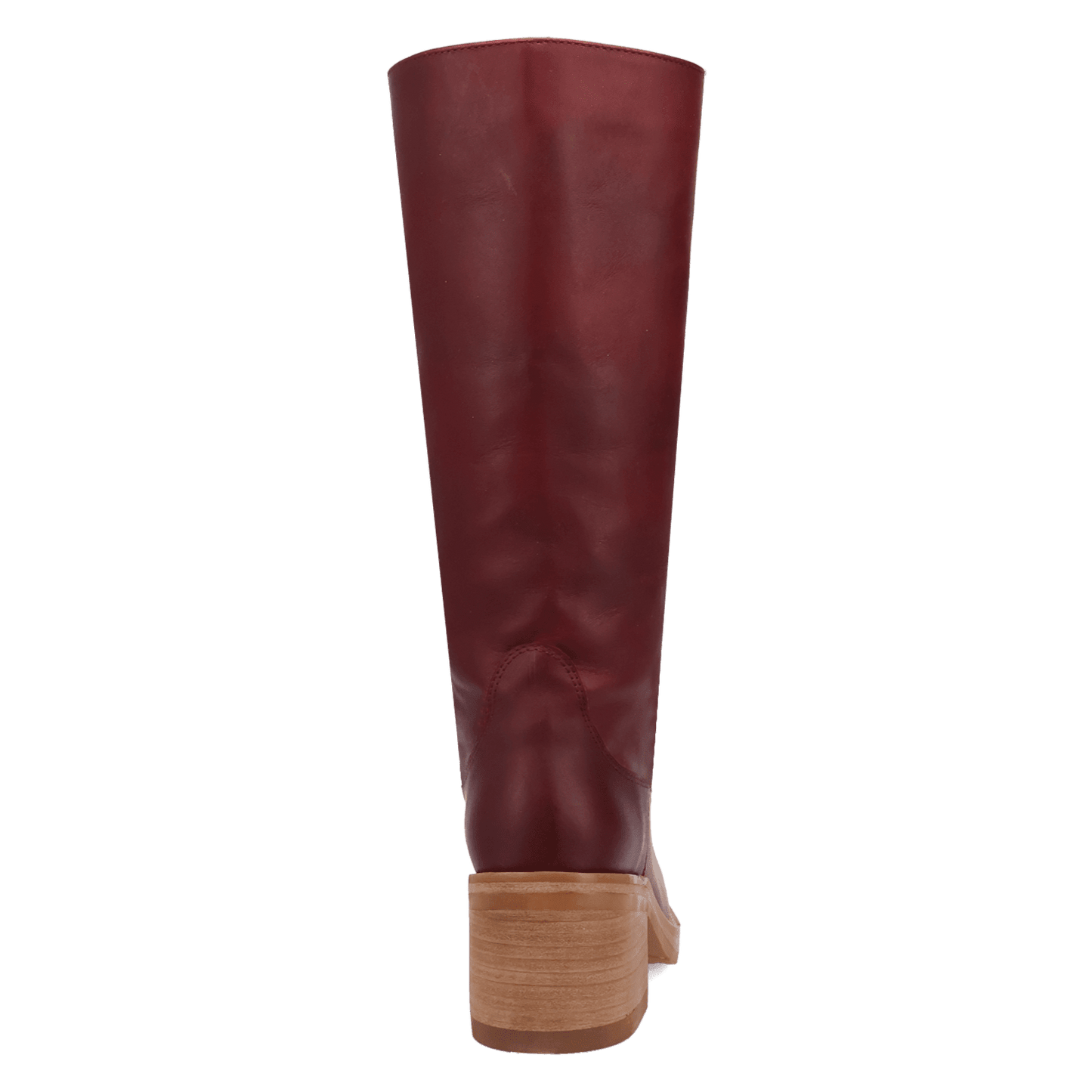 PRODUCT SHOT VAGABOND LEATHER BOOT AT 180 DEGREE BACK ANGLE