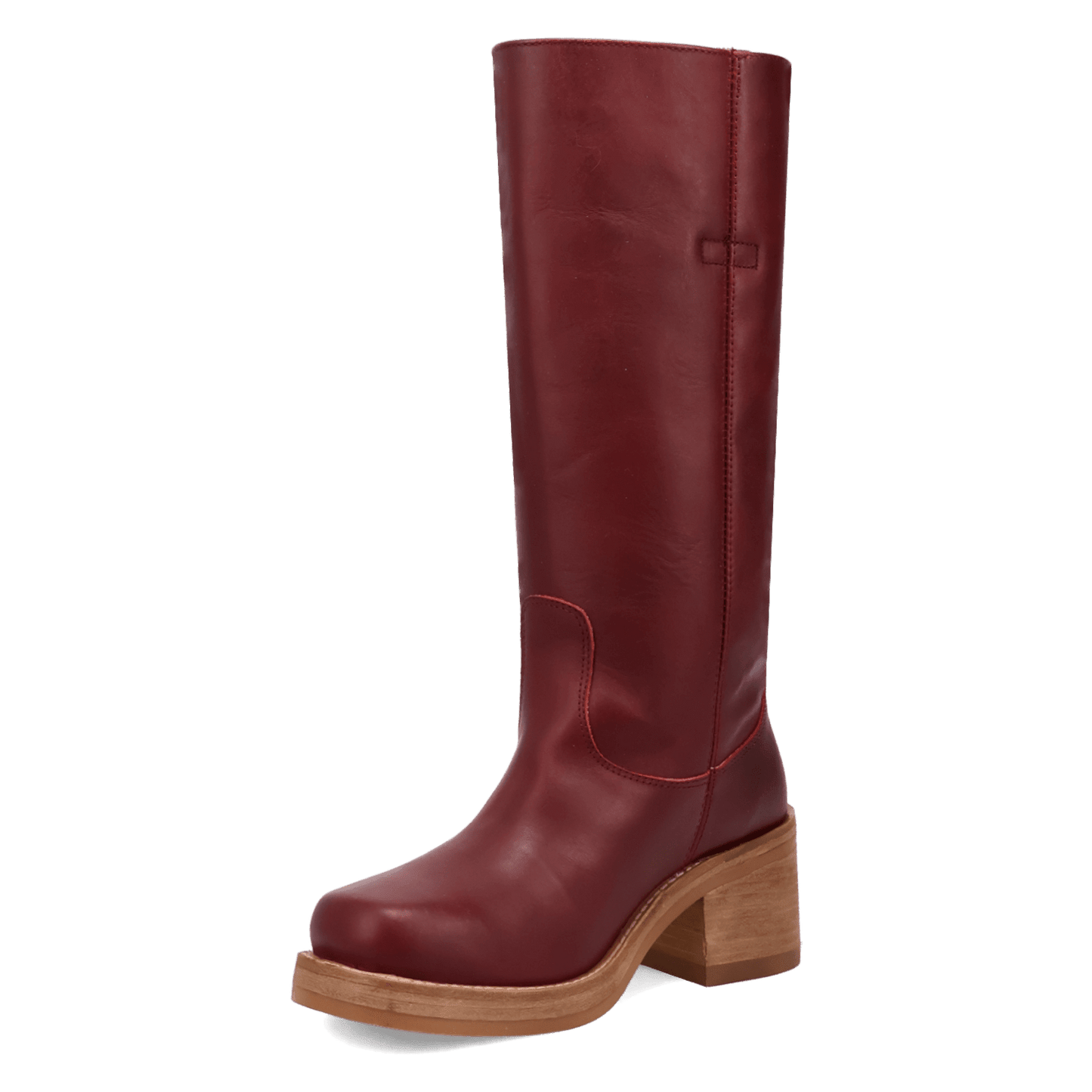 PRODUCT SHOT VAGABOND LEATHER BOOT AT 225 DEGREE ANGLE
