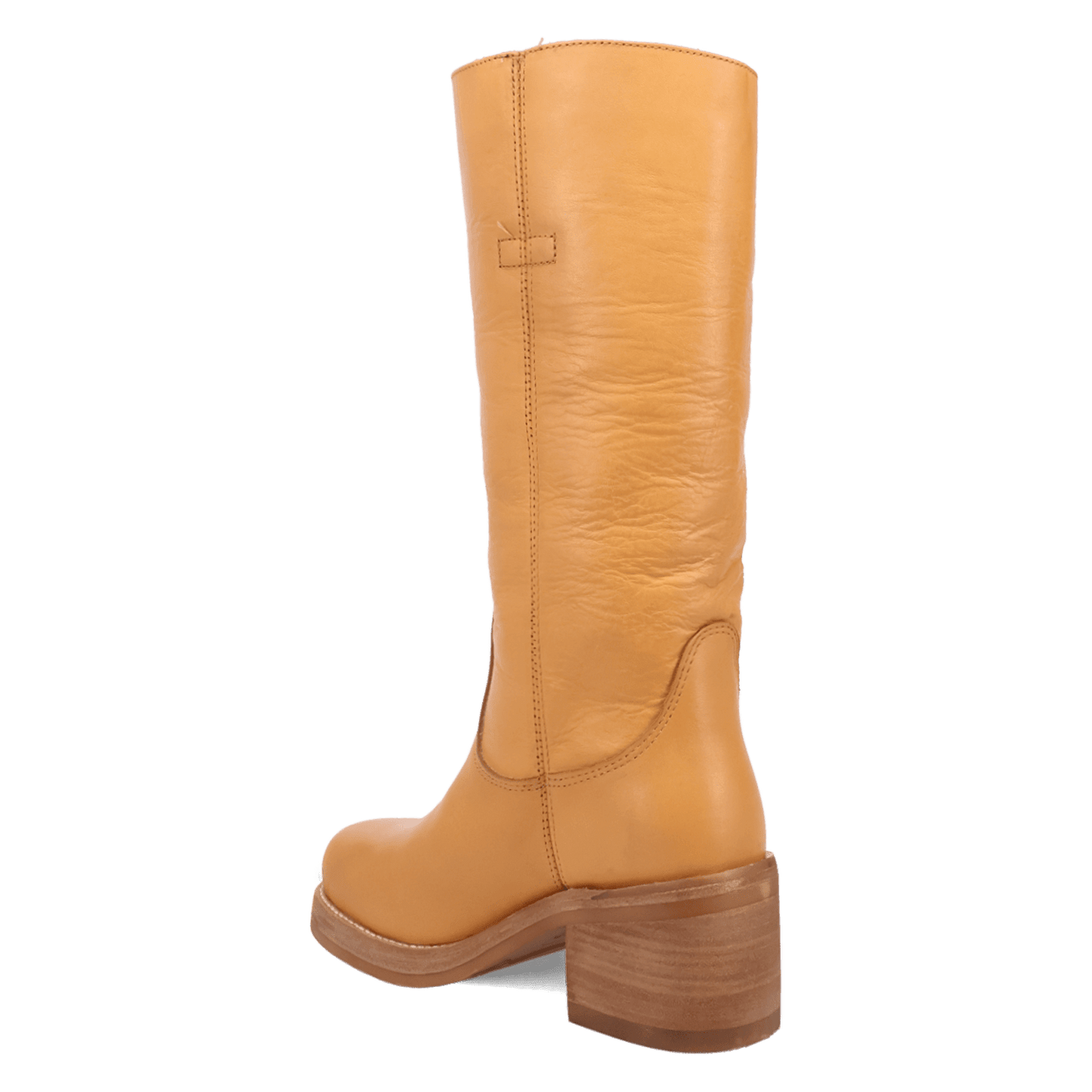 PRODUCT SHOT VAGABOND LEATHER BOOT AT 270 DEGREE ANGLE