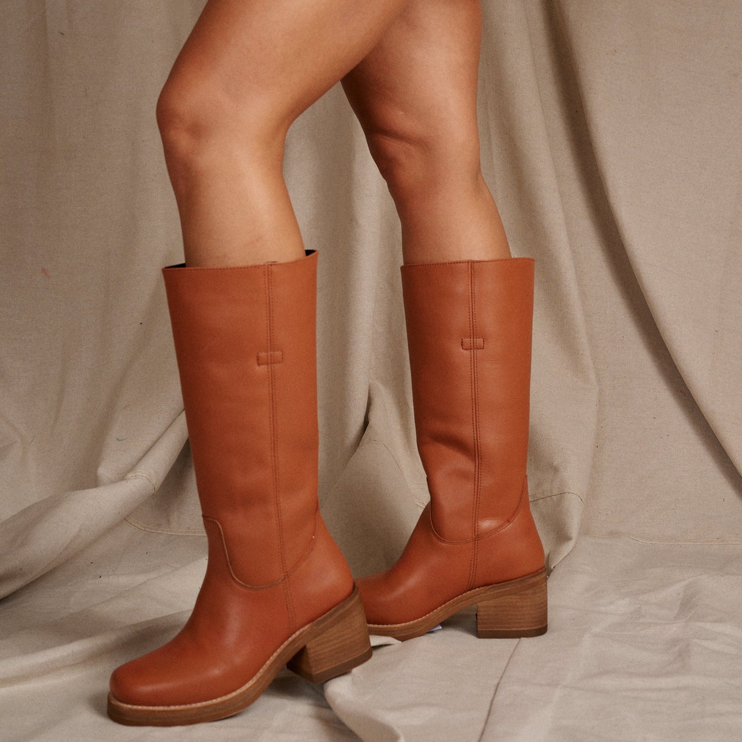 VAGABOND LEATHER BOOT - Dingo1969