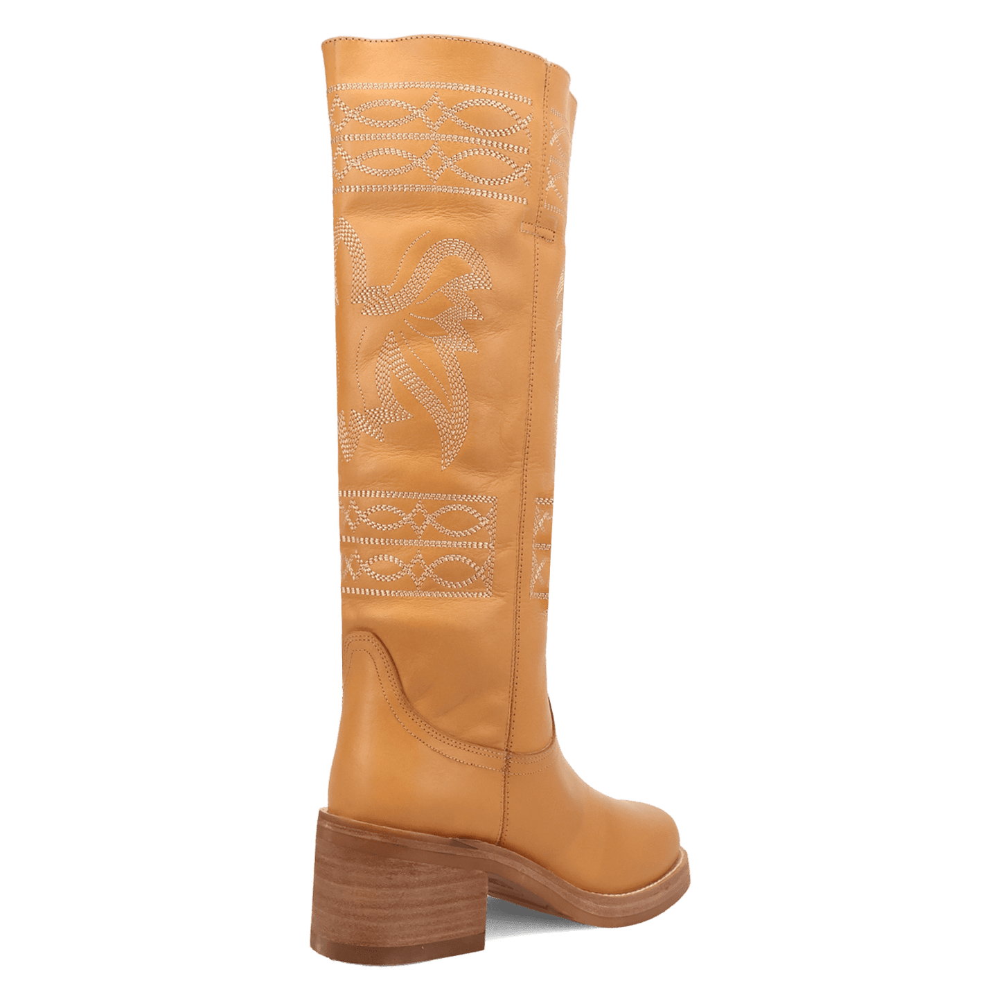PRODUCT SHOT AVALON LEATHER BOOT AT 315 DEGREE ANGLE