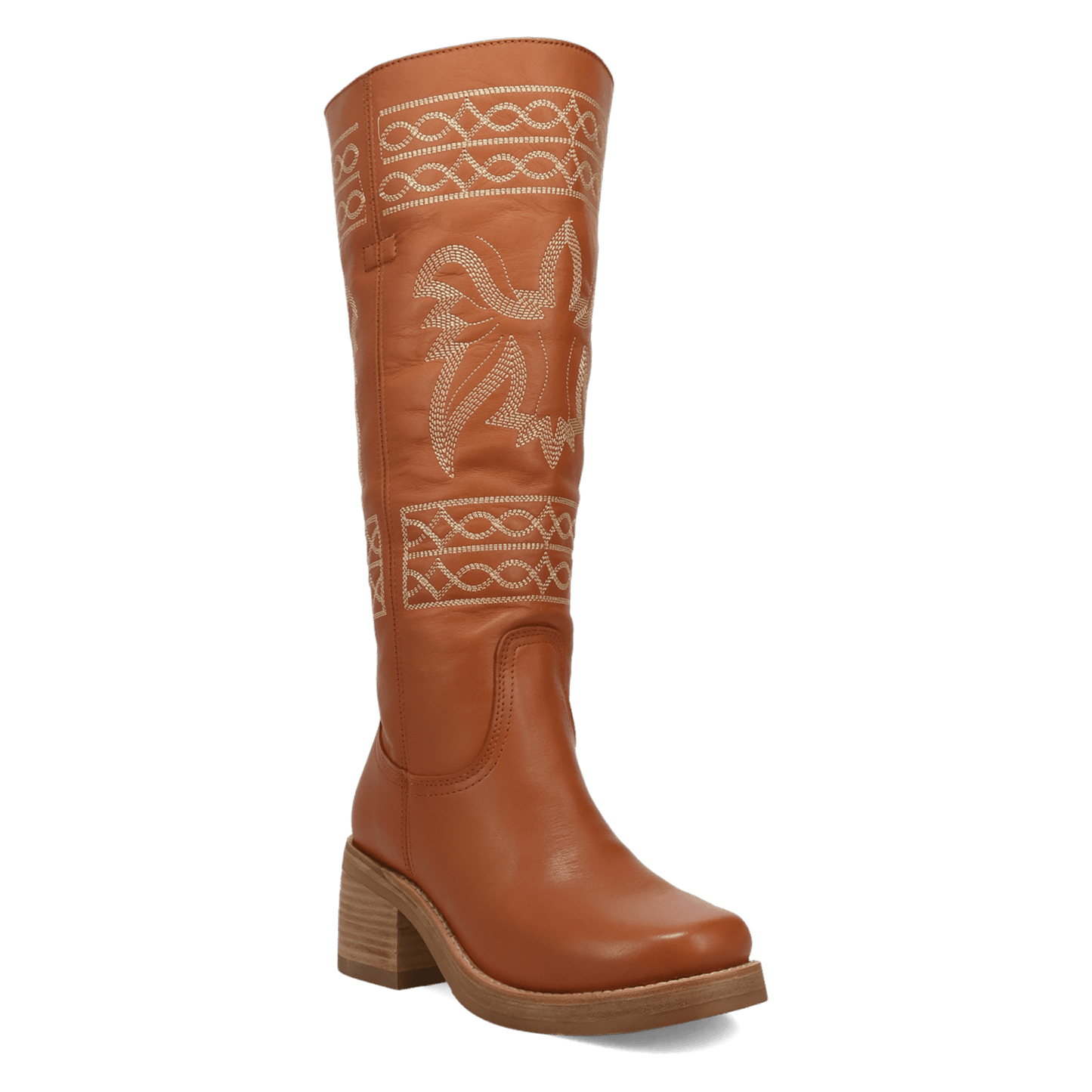 PRODUCT SHOT AVALON LEATHER BOOT AT 45 DEGREE ANGLE