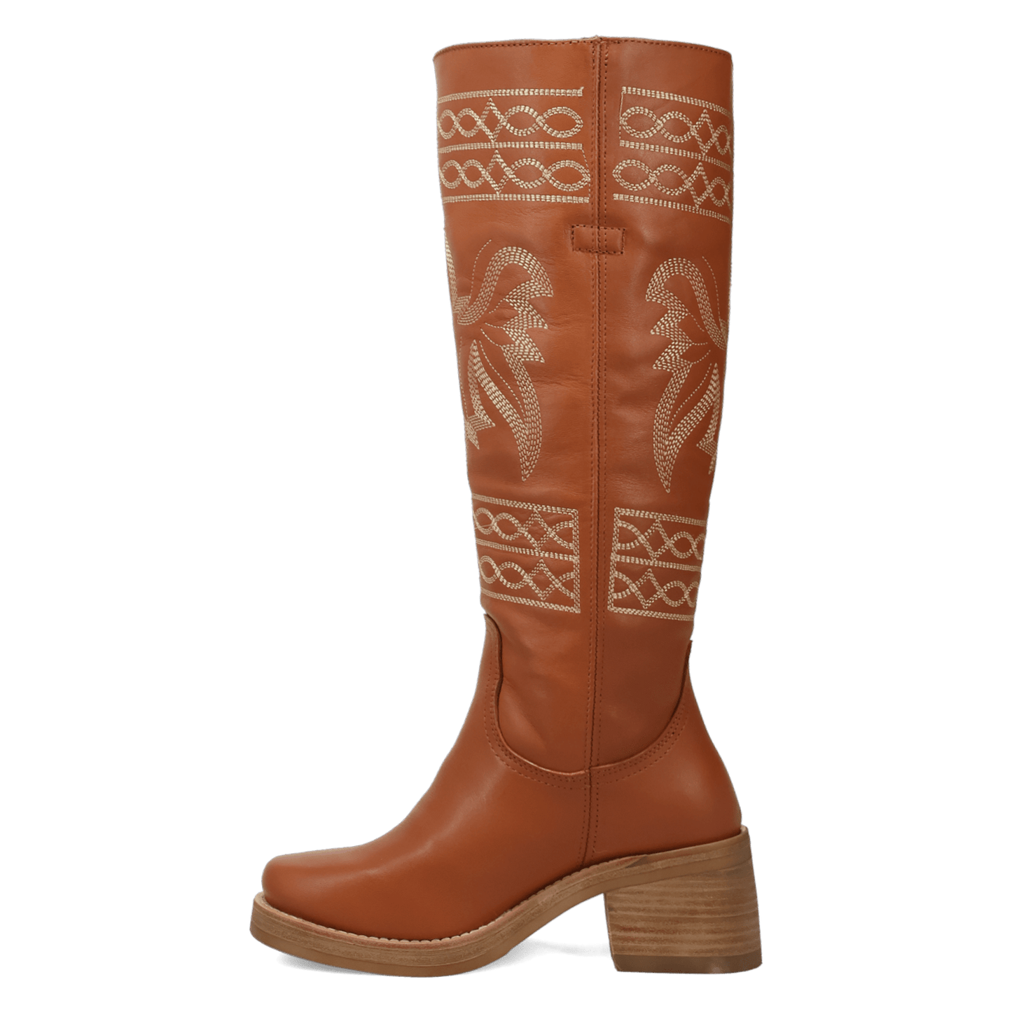 PRODUCT SHOT AVALON LEATHER BOOT AT 135 DEGREE OUTSIDE ANGLE