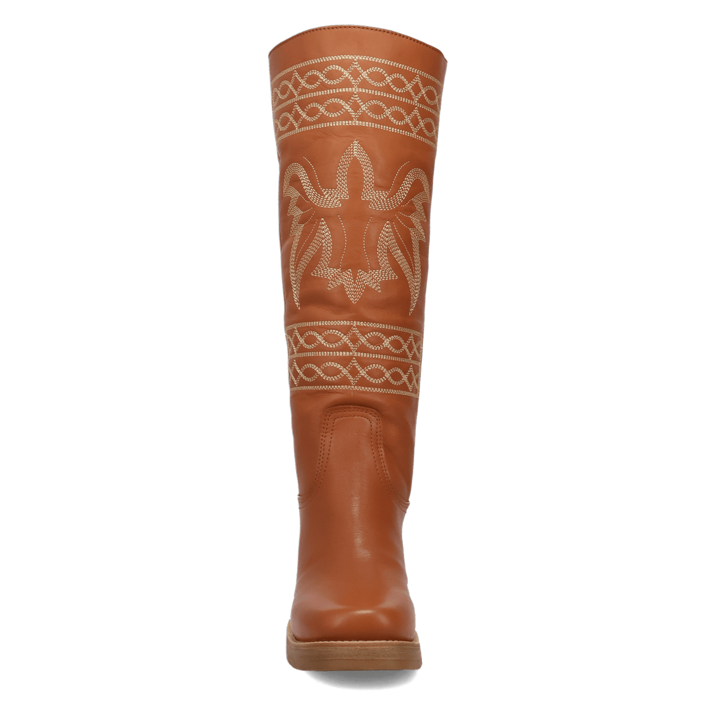 PRODUCT SHOT AVALON LEATHER BOOT AT FRONT ANGLE