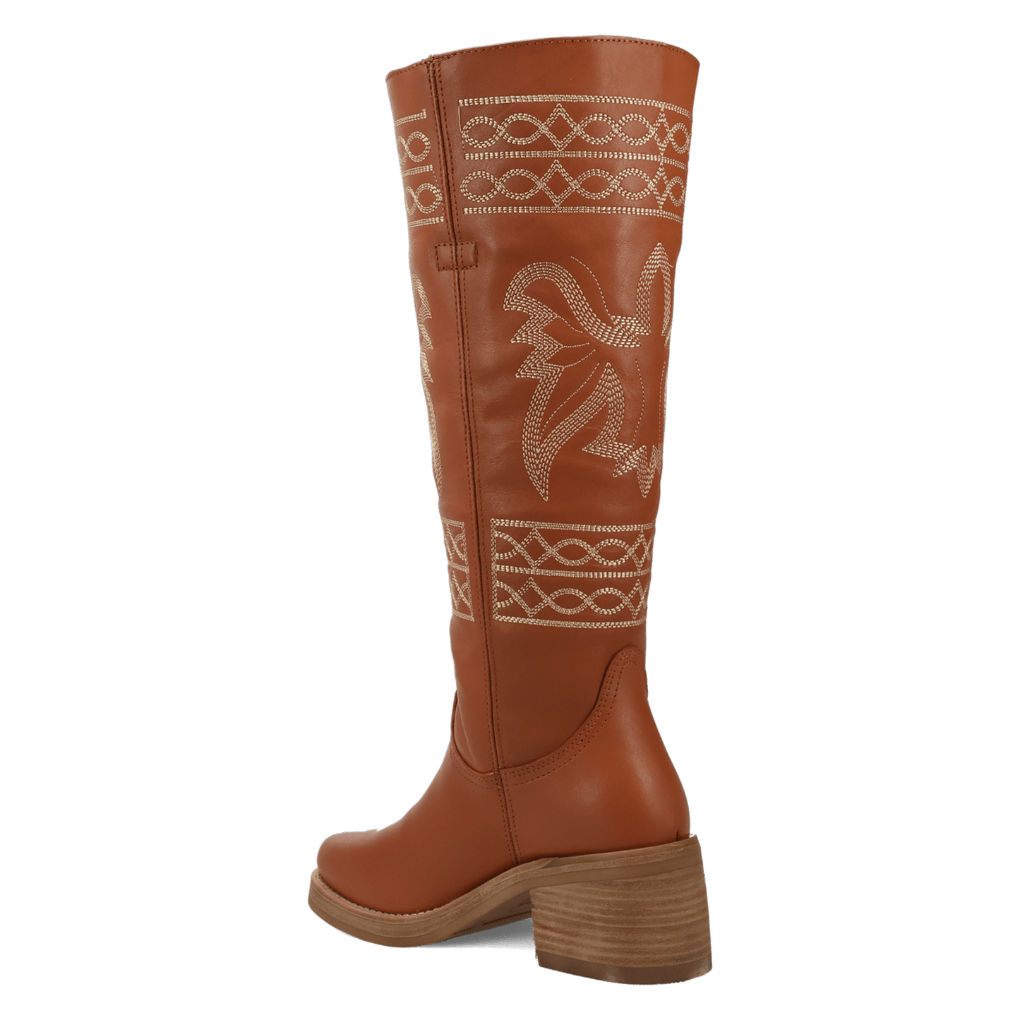 PRODUCT SHOT AVALON LEATHER BOOT AT 270 DEGREE ANGLE