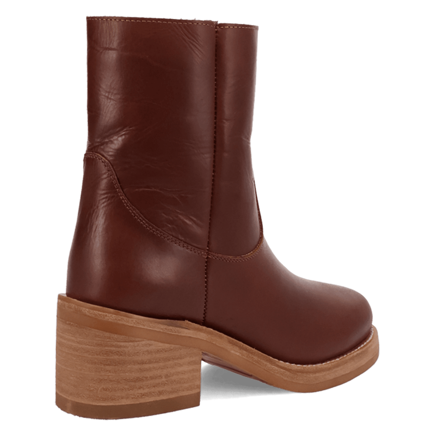 PRODUCT SHOT ROXY LEATHER BOOTIE AT 315 DEGREE ANGLE