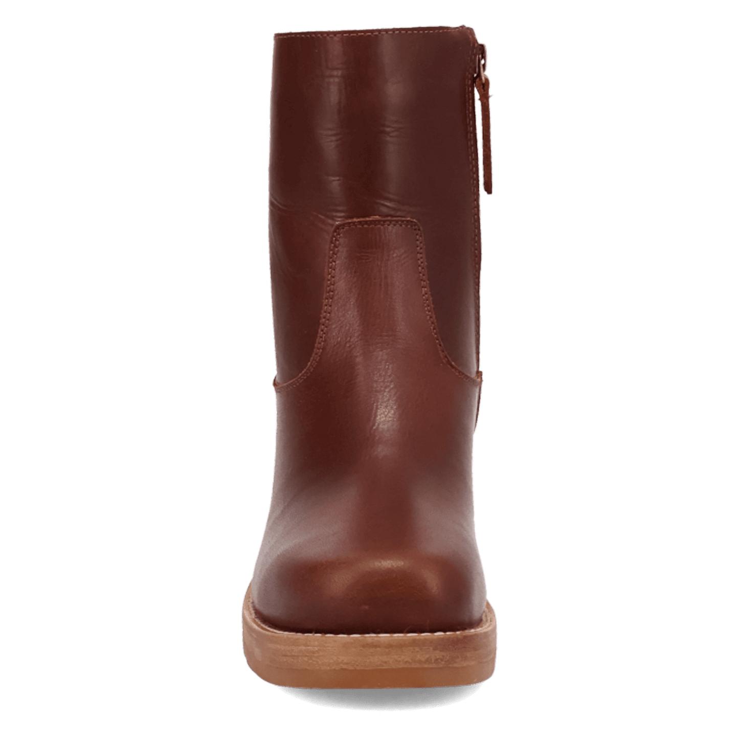 PRODUCT SHOT ROXY LEATHER BOOTIE AT FRONT ANGLE