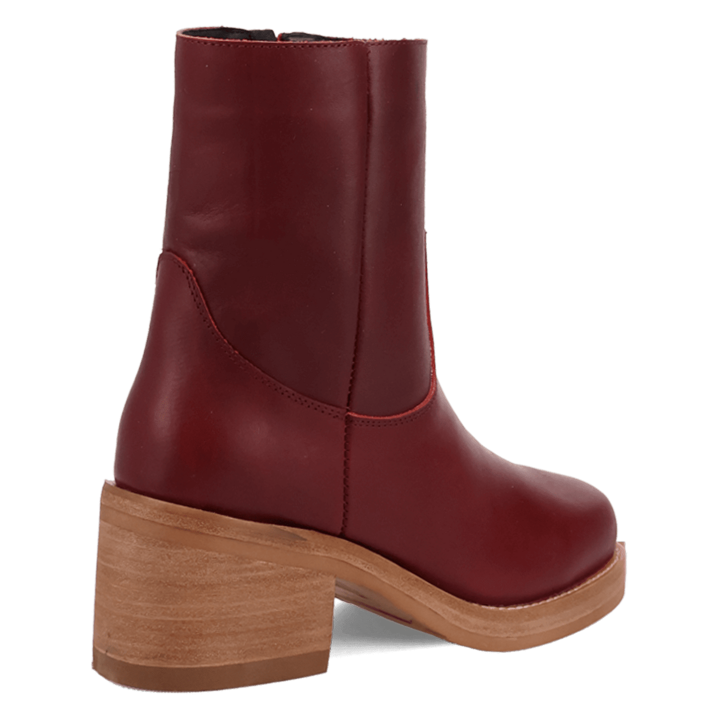 PRODUCT SHOT ROXY LEATHER BOOTIE AT 315 DEGREE ANGLE