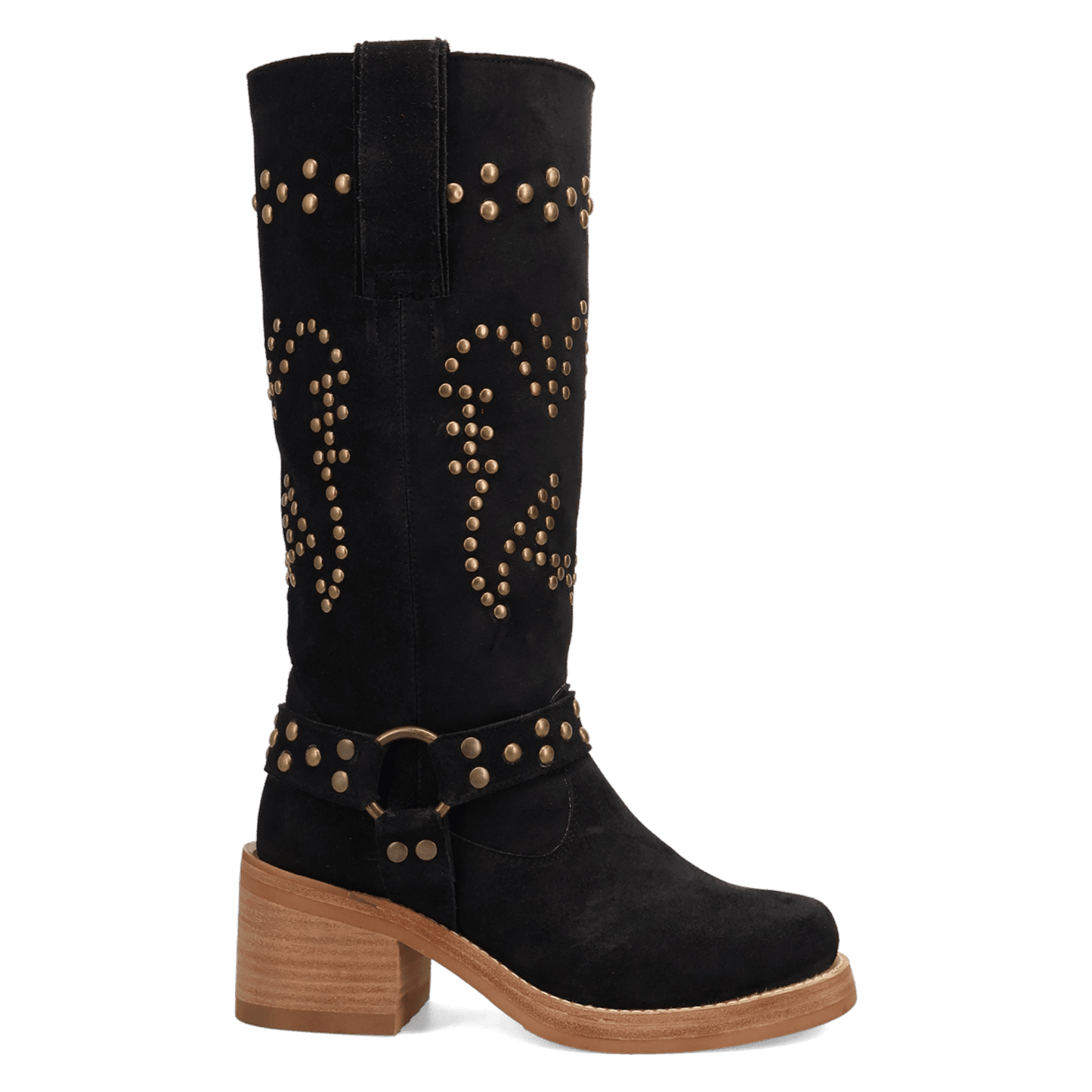 PRODUCT SHOT TROUBADOUR LEATHER BOOT AT 90 DEGREE INSIDE ANGLE