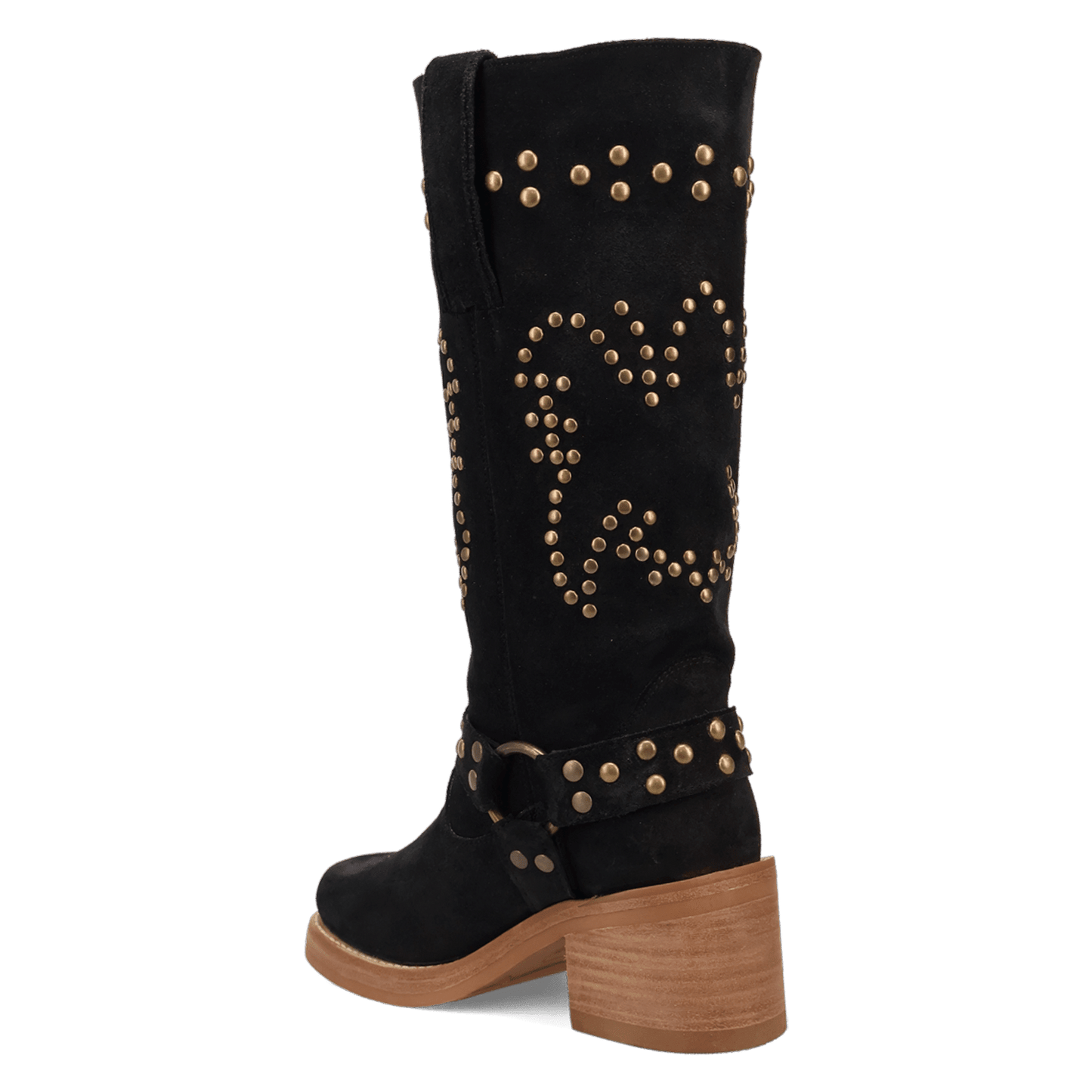 PRODUCT SHOT TROUBADOUR LEATHER BOOT AT 270 DEGREE ANGLE