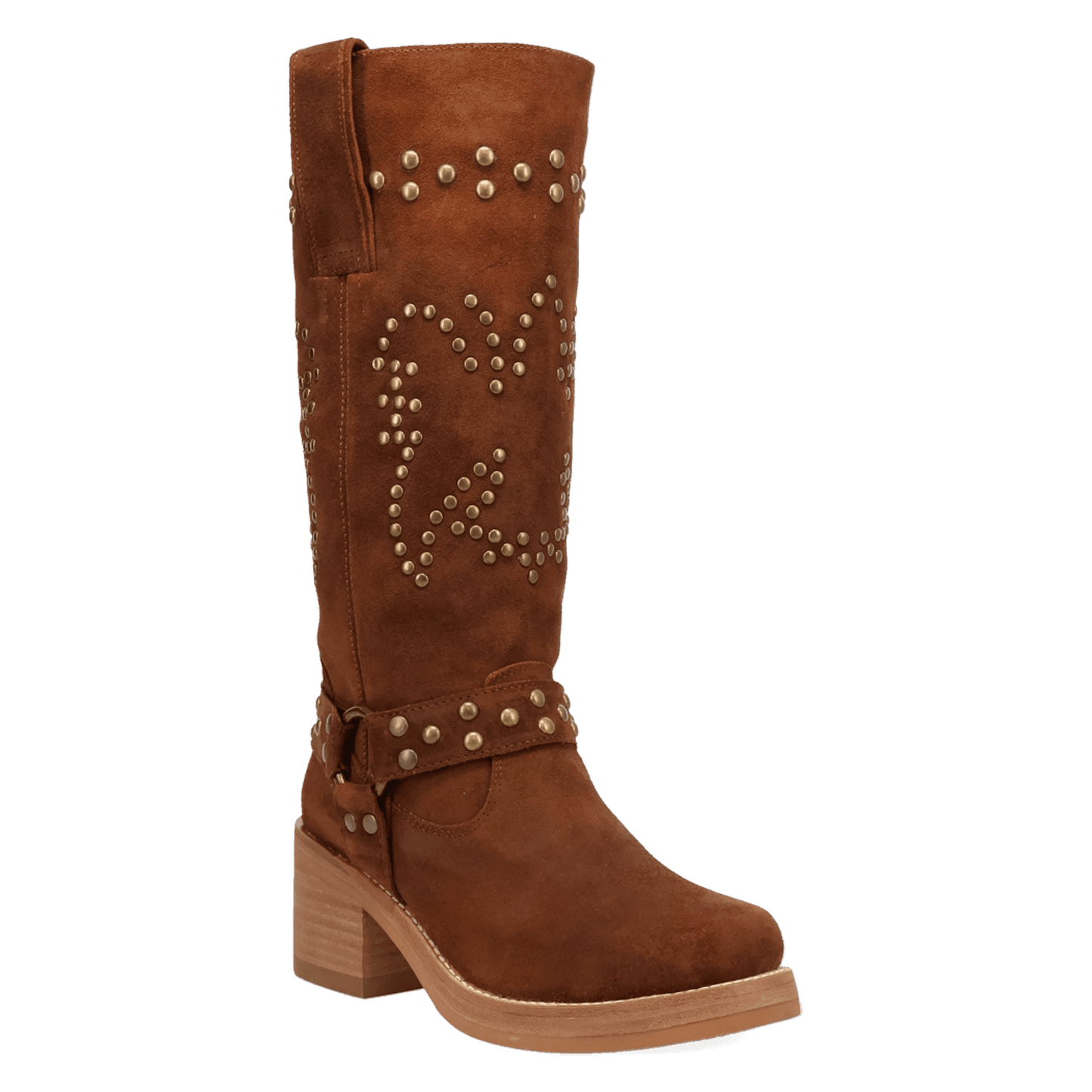 PRODUCT SHOT TROUBADOUR LEATHER BOOT AT 45 DEGREE ANGLE