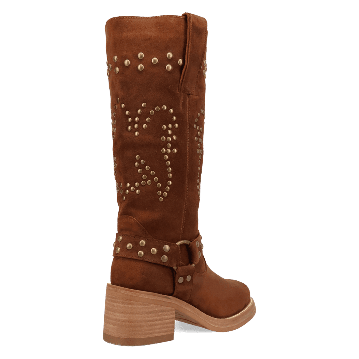 PRODUCT SHOT TROUBADOUR LEATHER BOOT AT 315 DEGREE ANGLE