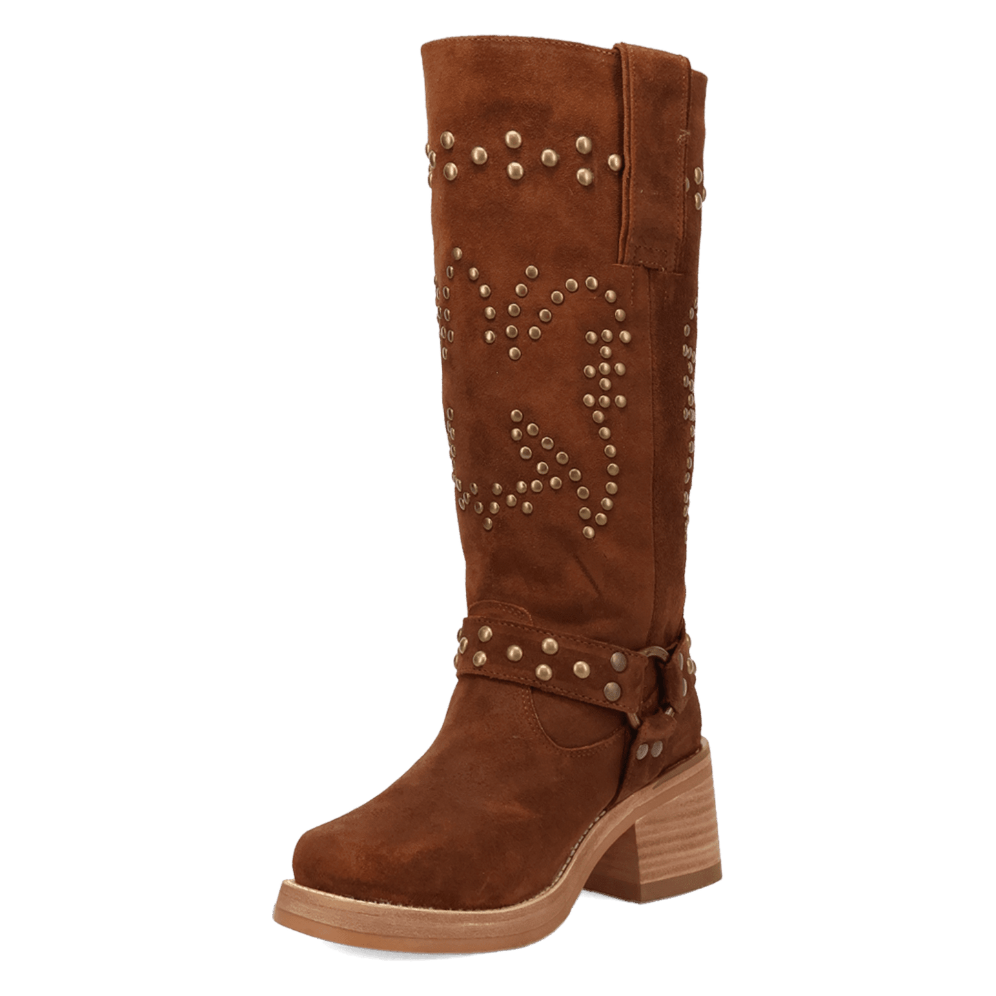 PRODUCT SHOT TROUBADOUR LEATHER BOOT AT 225 DEGREE ANGLE