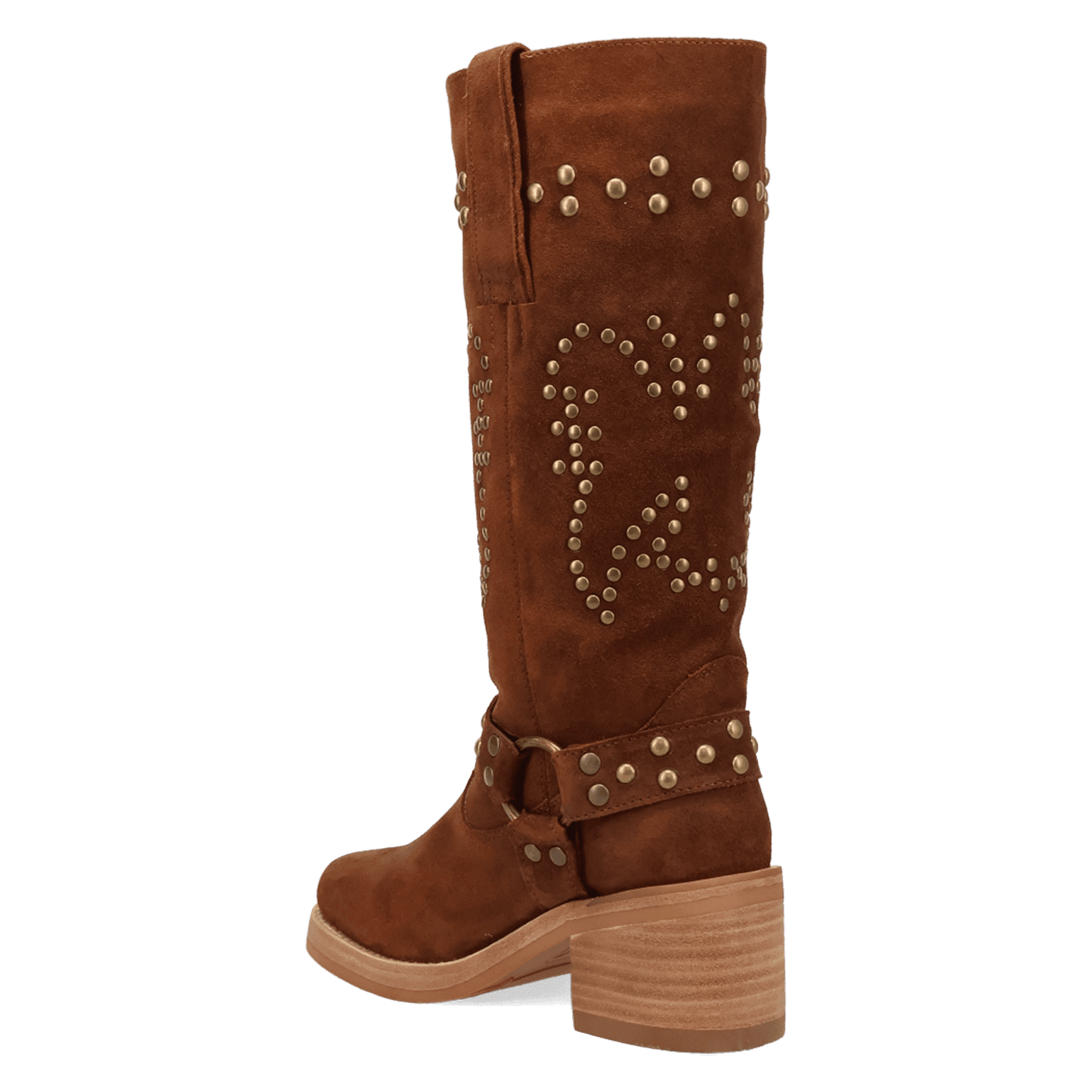 PRODUCT SHOT TROUBADOUR LEATHER BOOT AT 270 DEGREE ANGLE