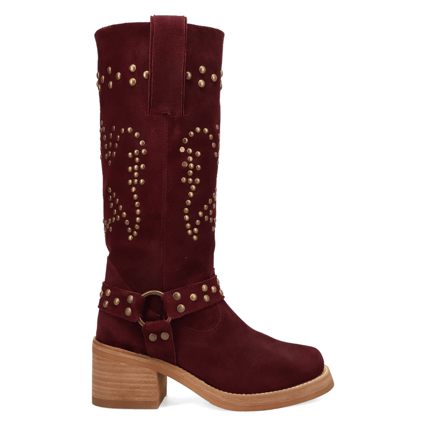 PRODUCT SHOT TROUBADOUR LEATHER BOOT AT 90 DEGREE INSIDE ANGLE