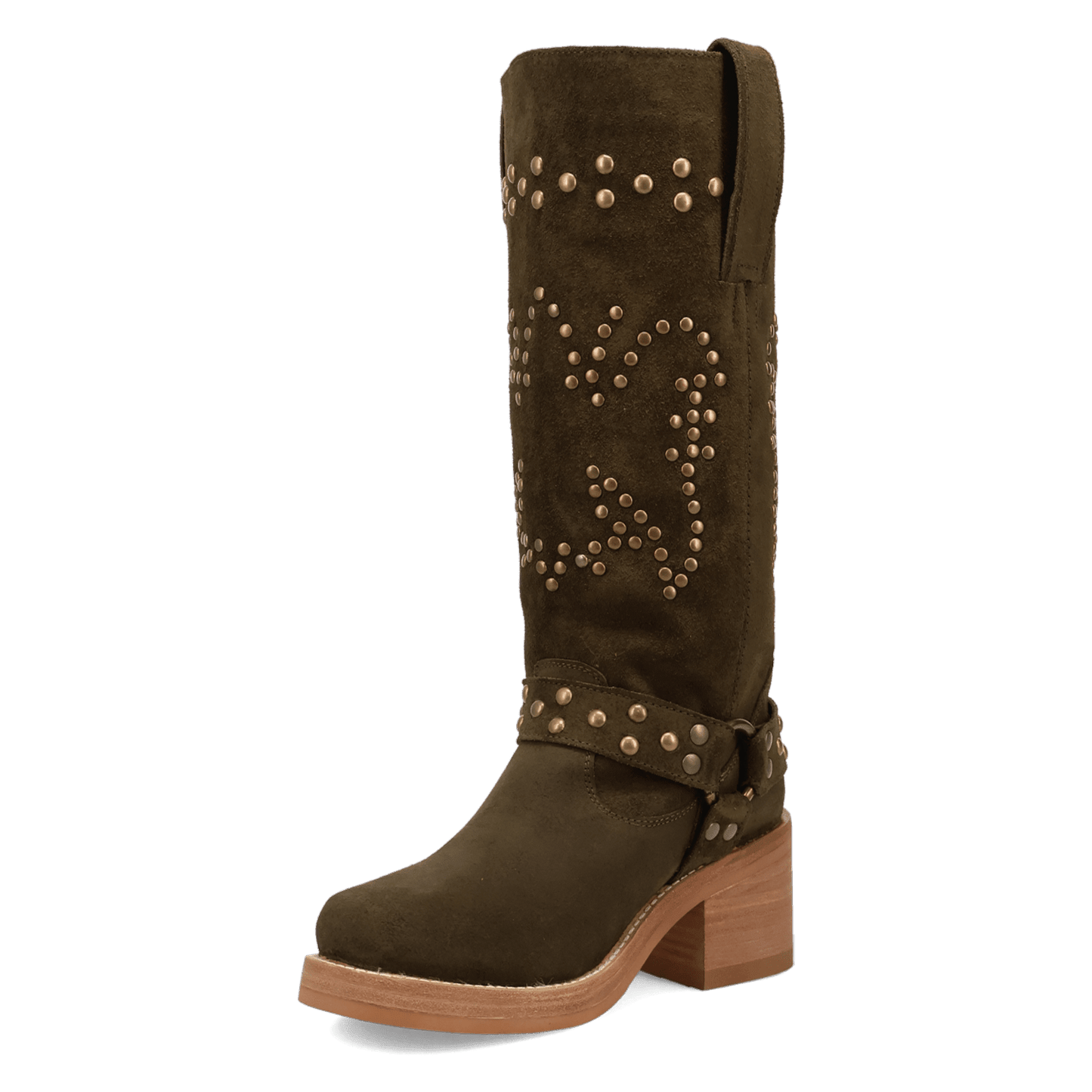 PRODUCT SHOT TROUBADOUR LEATHER BOOT AT 225 DEGREE ANGLE