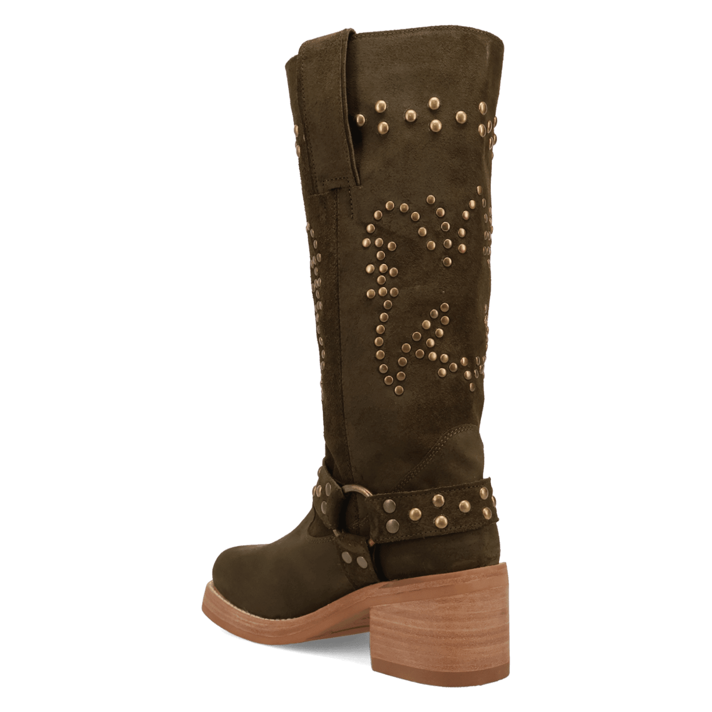 PRODUCT SHOT TROUBADOUR LEATHER BOOT AT 270 DEGREE ANGLE