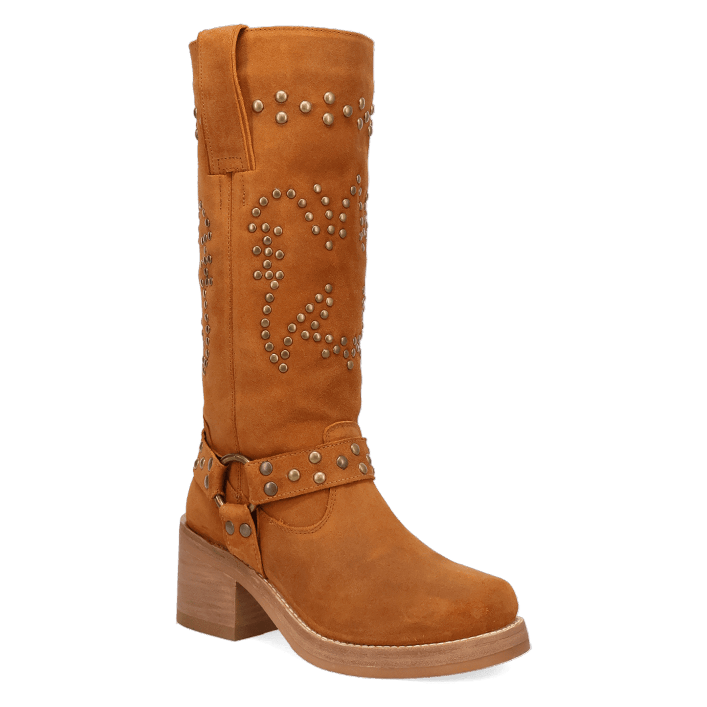 PRODUCT SHOT TROUBADOUR LEATHER BOOT AT 45 DEGREE ANGLE