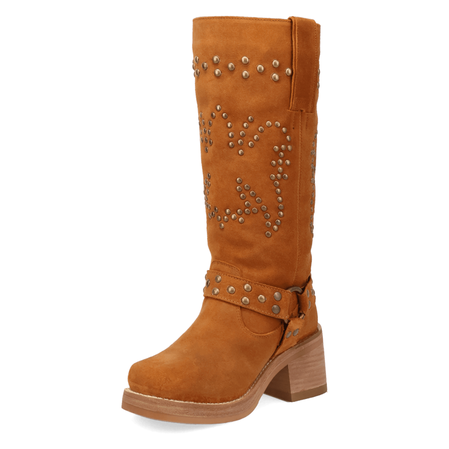 PRODUCT SHOT TROUBADOUR LEATHER BOOT AT 225 DEGREE ANGLE