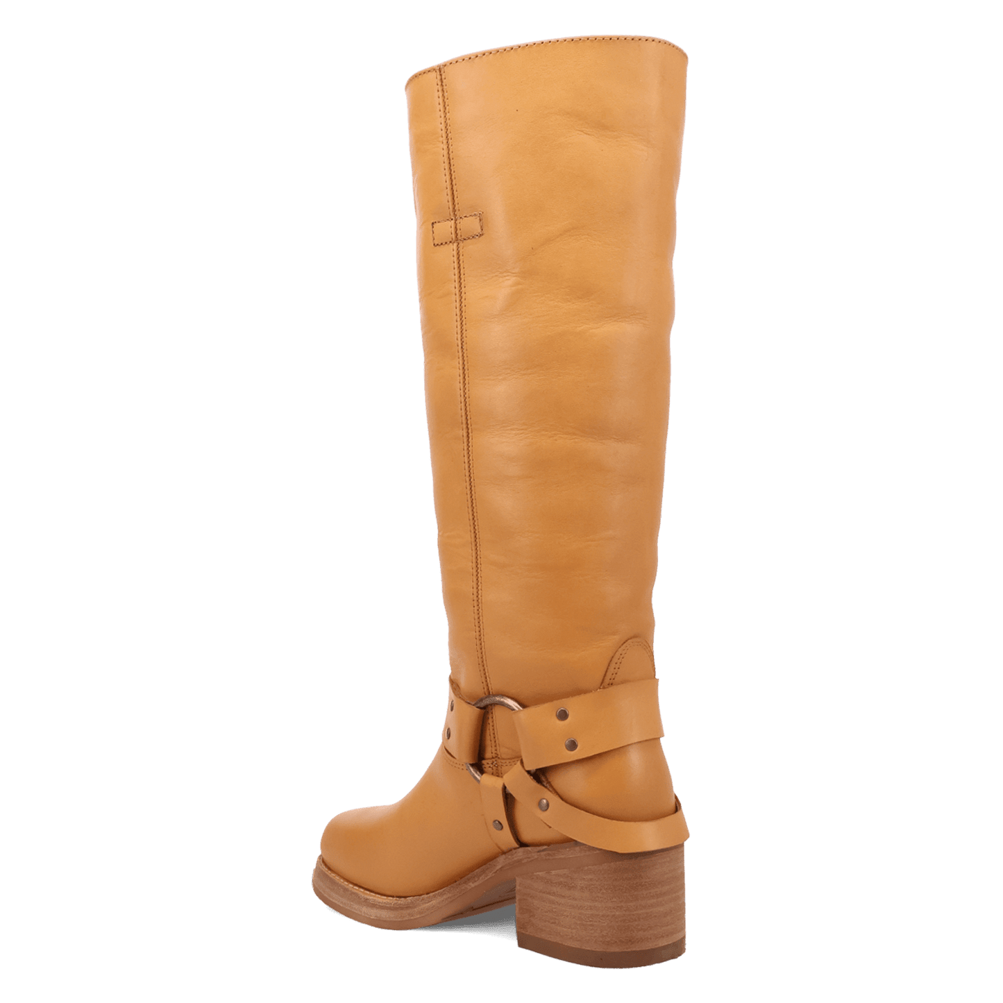 PRODUCT SHOT CASBAH LEATHER BOOT AT 270 DEGREE ANGLE