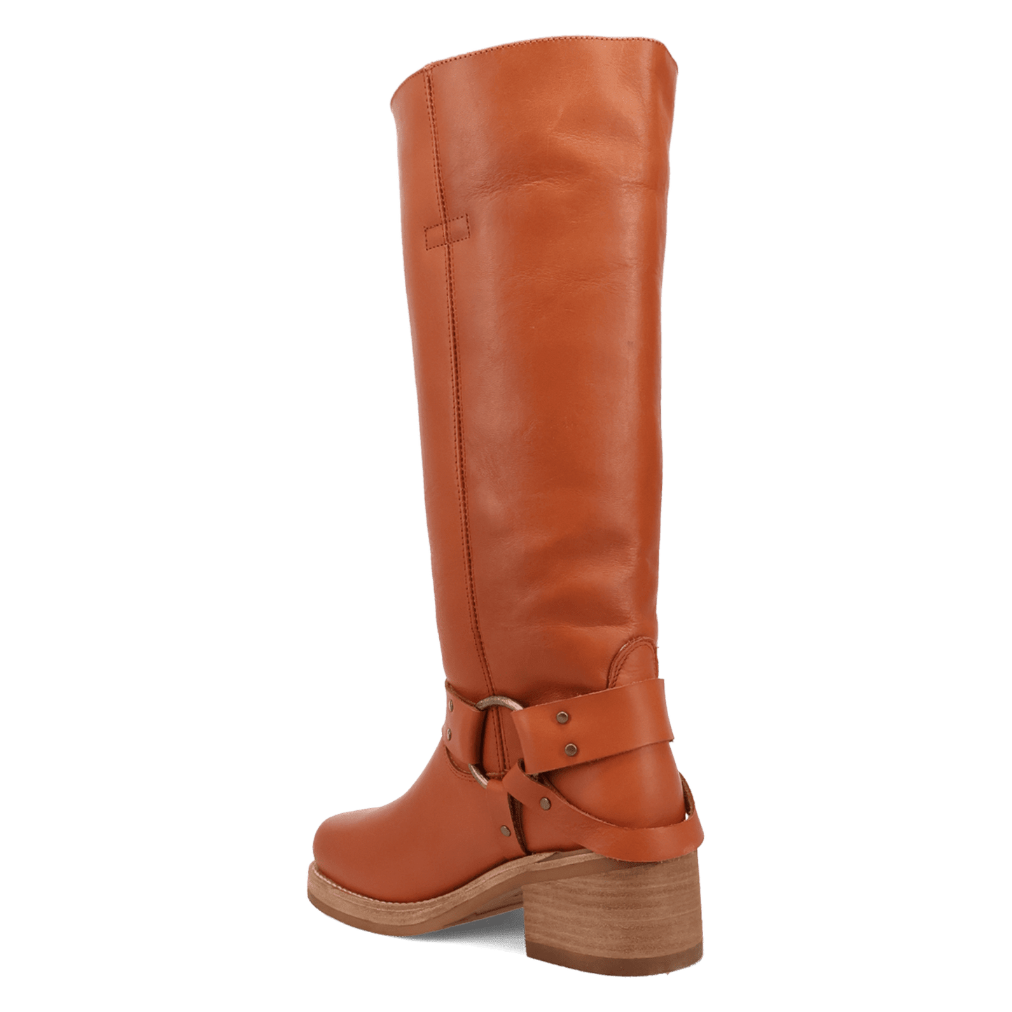 PRODUCT SHOT CASBAH LEATHER BOOT AT 270 DEGREE ANGLE