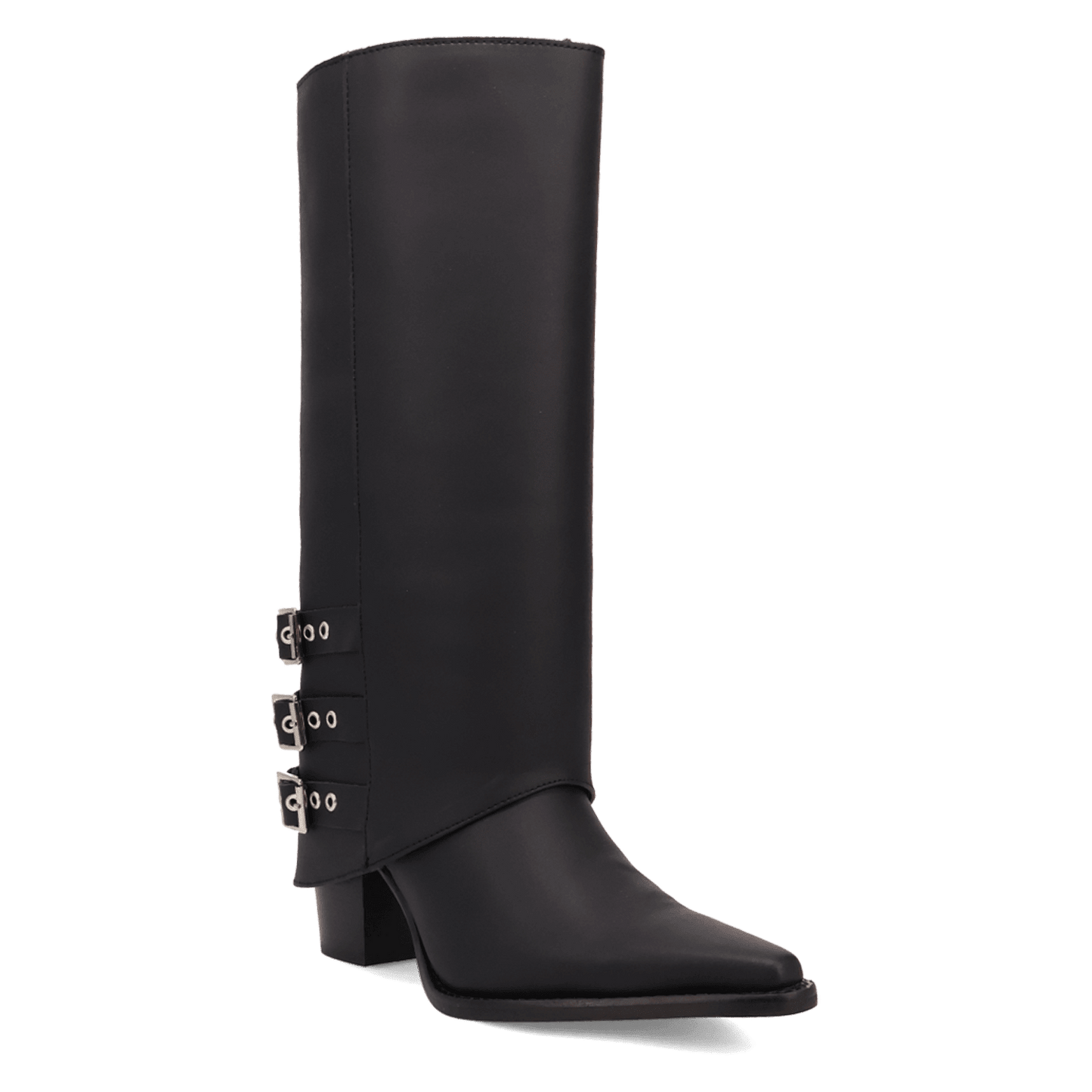 PRODUCT SHOT URBAN COWGIRL LEATHER BOOT AT 45 DEGREE ANGLE