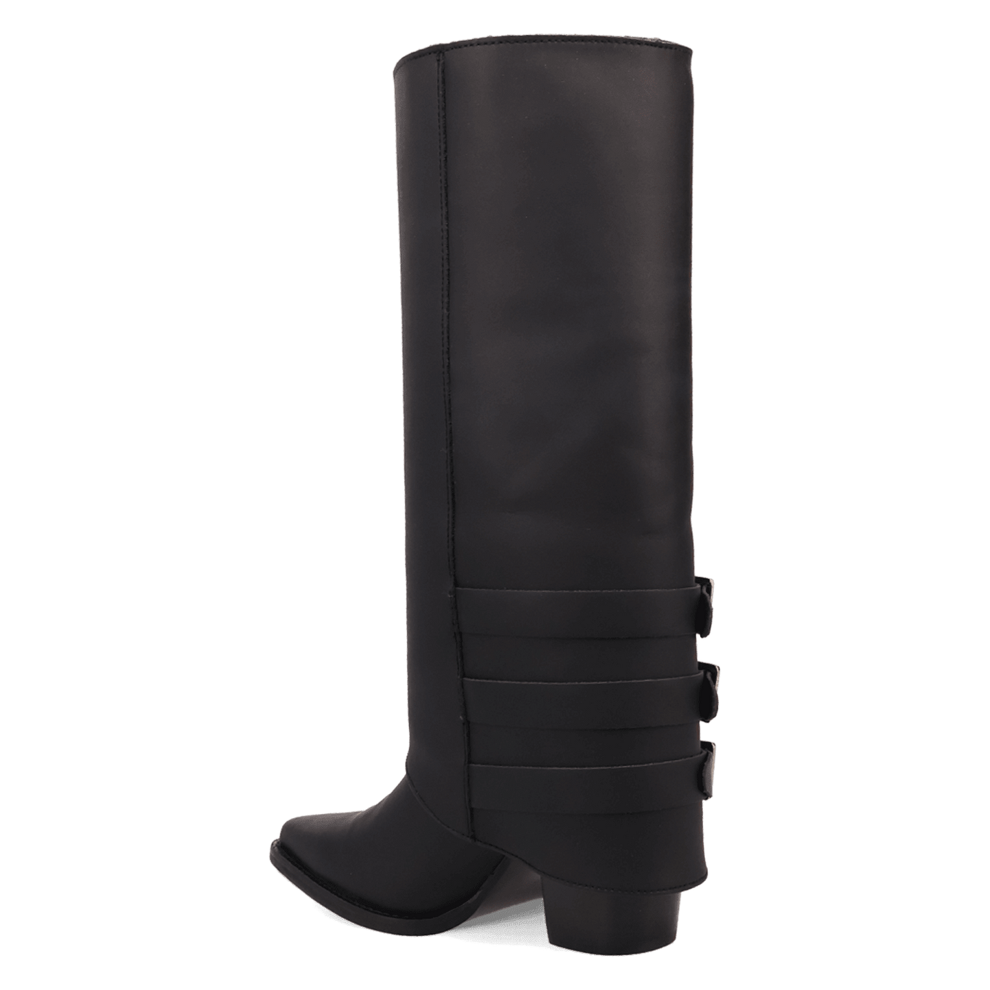 PRODUCT SHOT URBAN COWGIRL LEATHER BOOT AT 270 DEGREE ANGLE