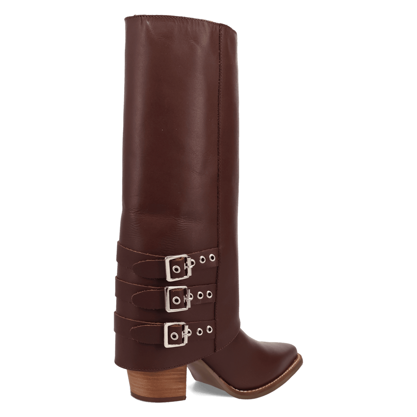 PRODUCT SHOT URBAN COWGIRL LEATHER BOOT AT 315 DEGREE ANGLE