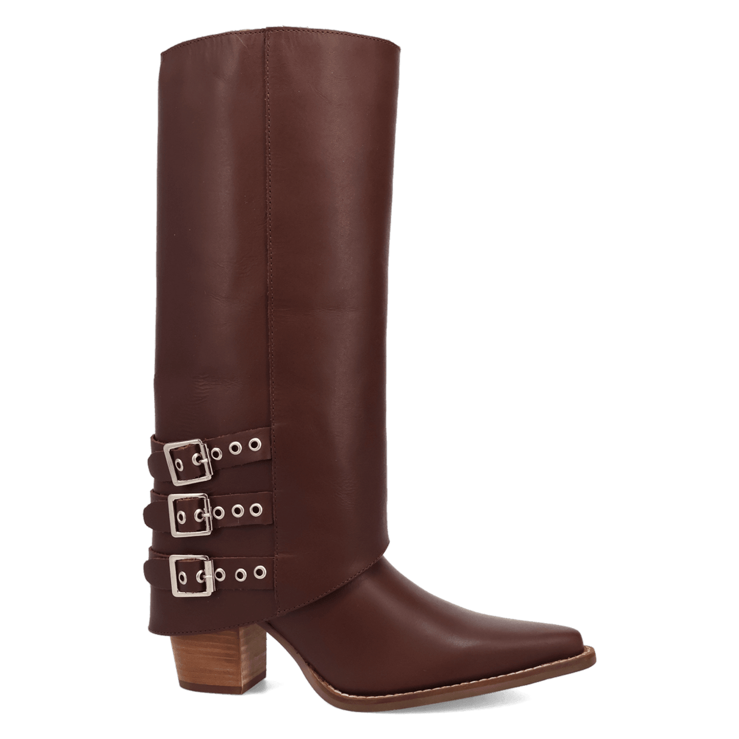PRODUCT SHOT URBAN COWGIRL LEATHER BOOT AT 90 DEGREE INSIDE ANGLE