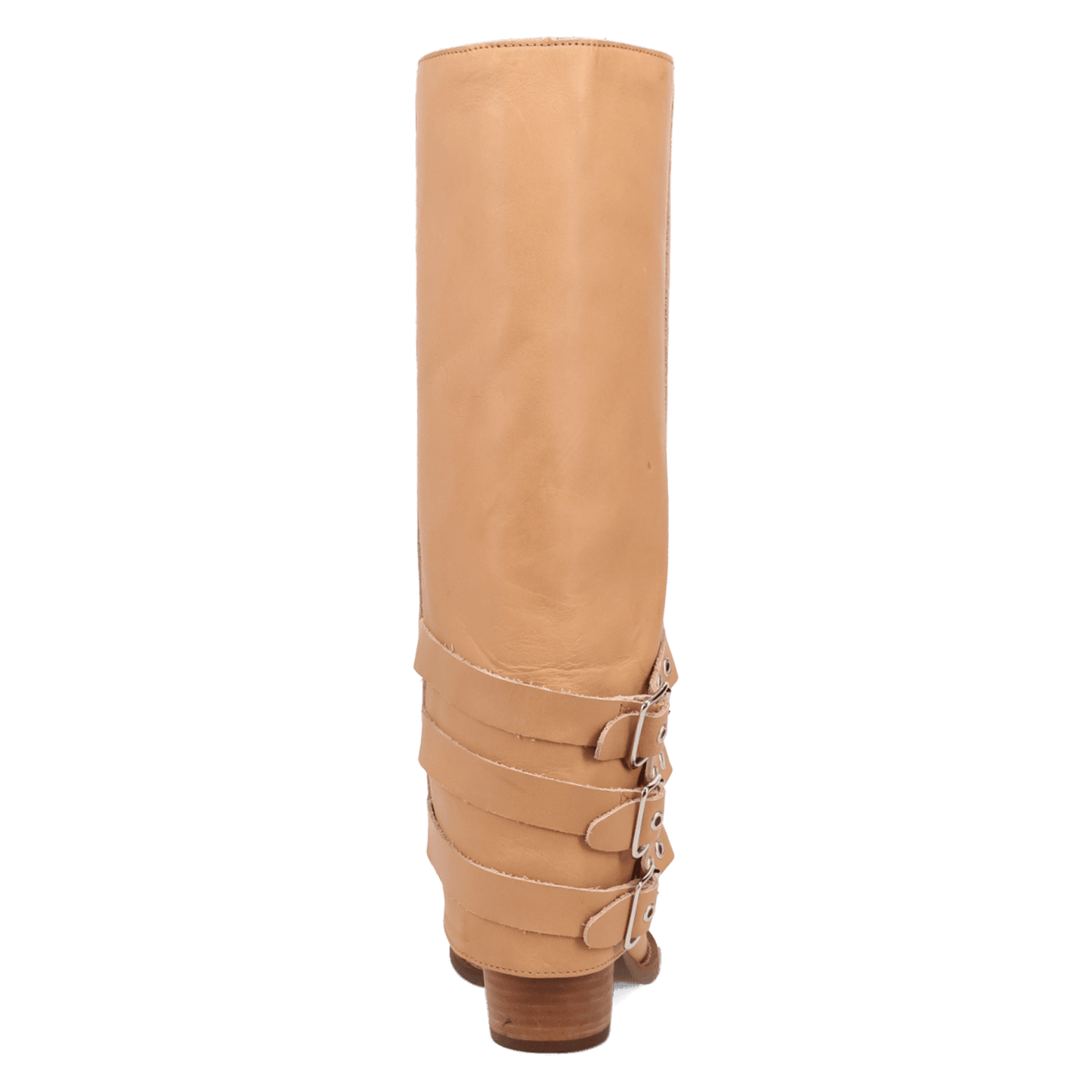 PRODUCT SHOT URBAN COWGIRL LEATHER BOOT AT 180 DEGREE BACK ANGLE