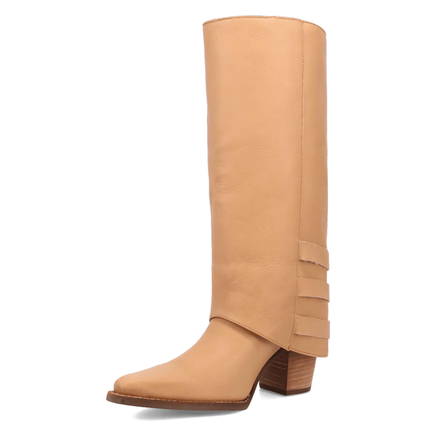 PRODUCT SHOT URBAN COWGIRL LEATHER BOOT AT 225 DEGREE ANGLE