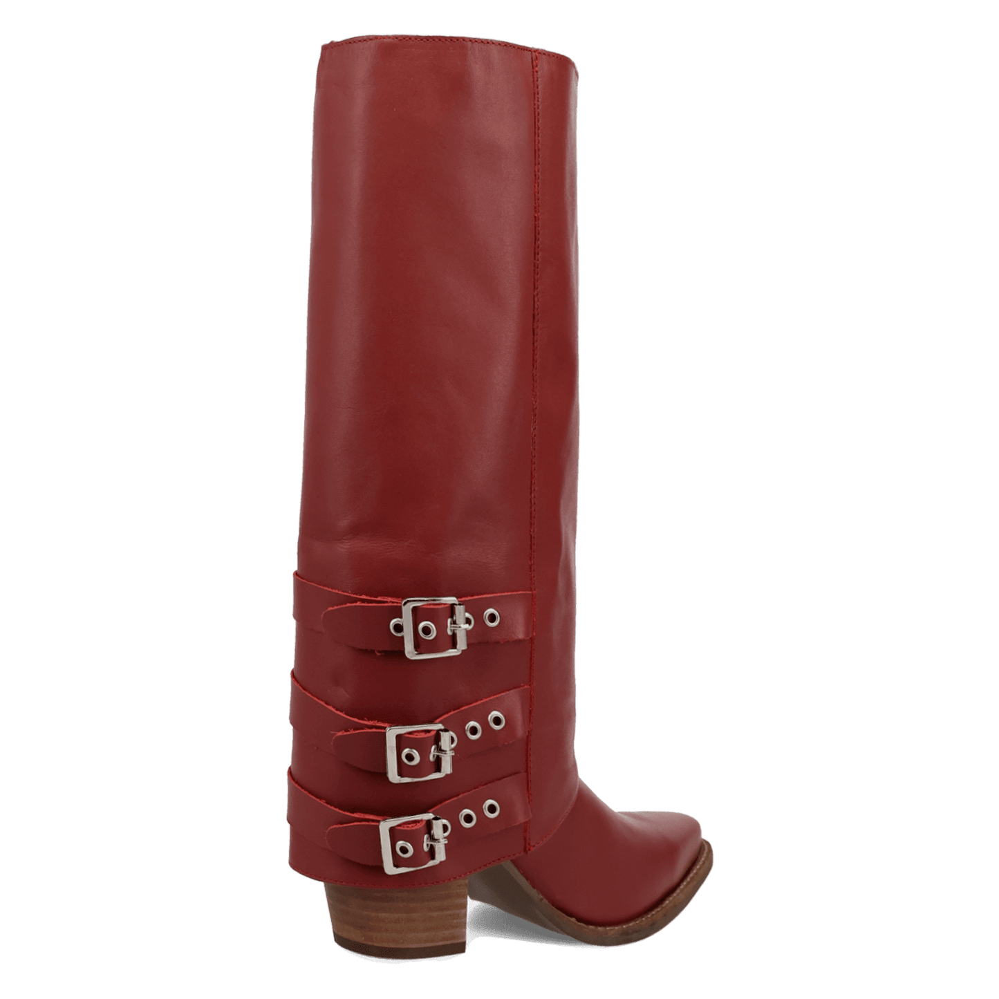 PRODUCT SHOT URBAN COWGIRL LEATHER BOOT AT 315 DEGREE ANGLE