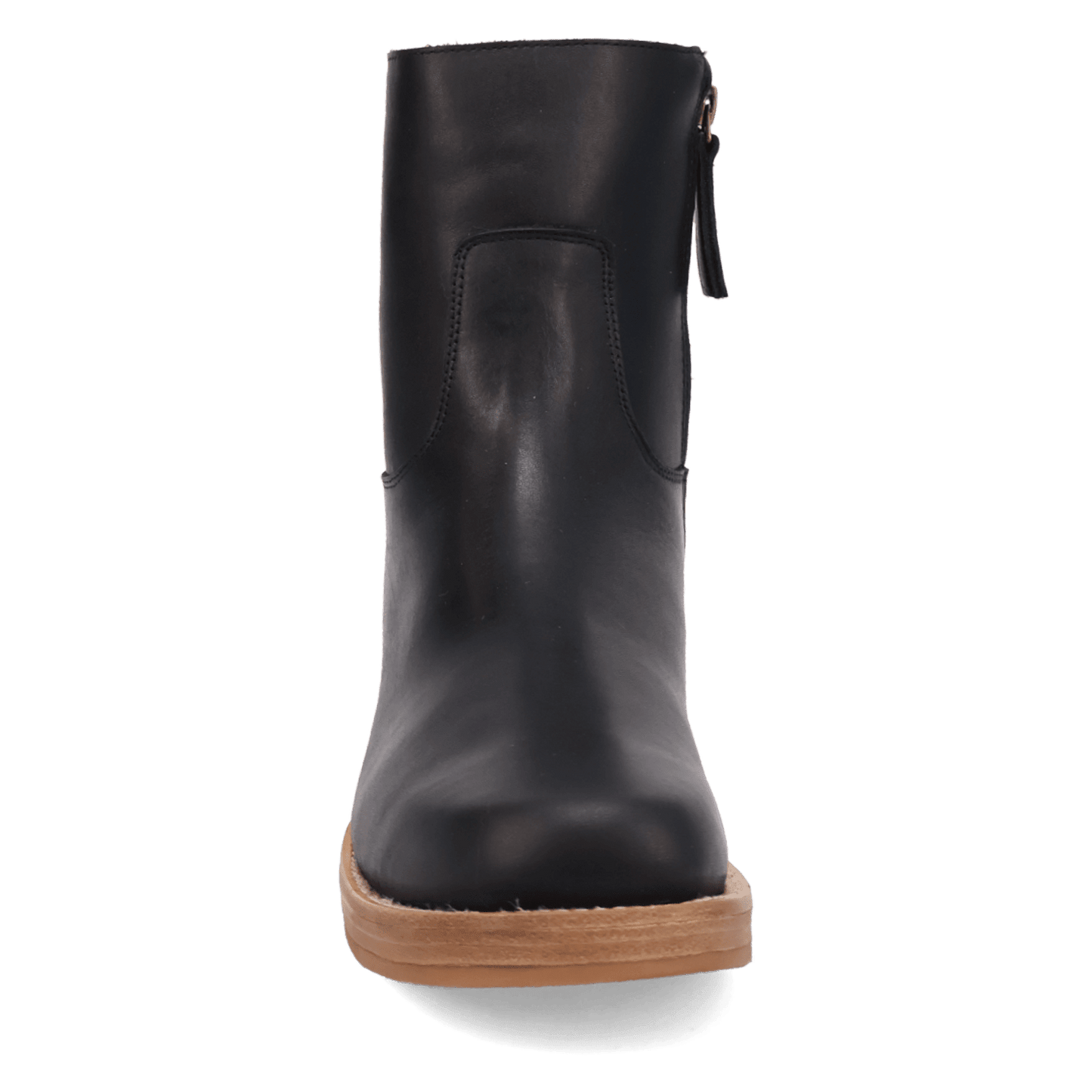 PRODUCT SHOT BANNER LEATHER BOOT AT FRONT ANGLE