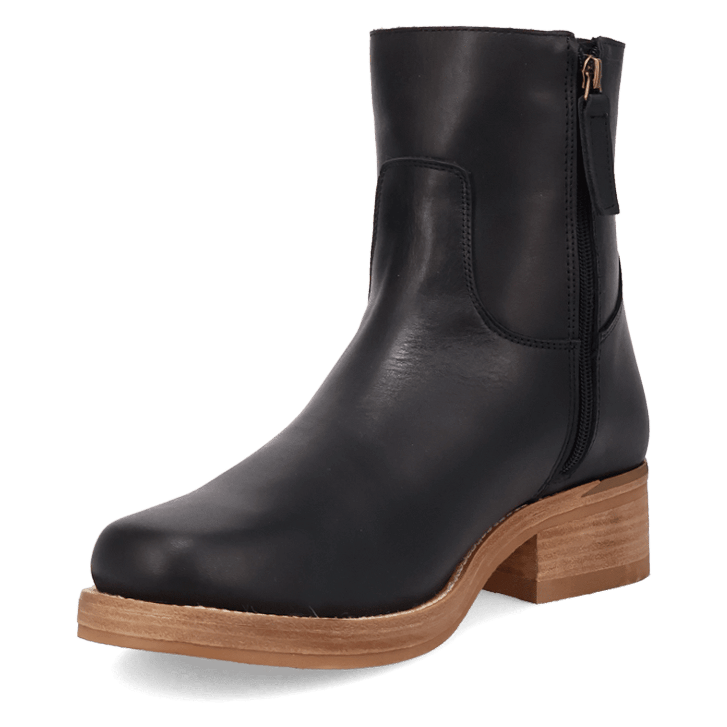 PRODUCT SHOT BANNER LEATHER BOOT AT 225 DEGREE ANGLE