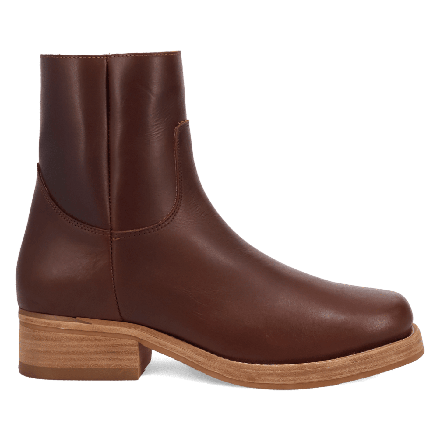 PRODUCT SHOT BANNER LEATHER BOOT AT 90 DEGREE INSIDE ANGLE