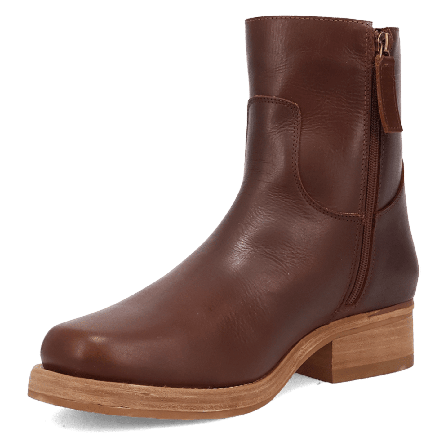 PRODUCT SHOT BANNER LEATHER BOOT AT 225 DEGREE ANGLE