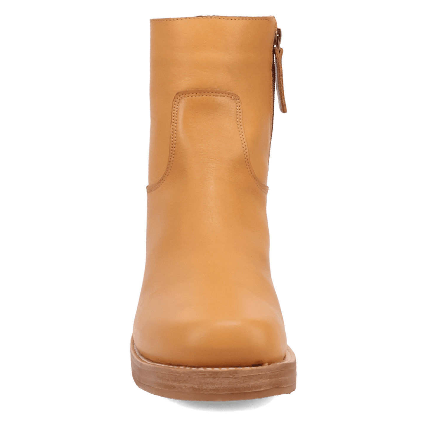 PRODUCT SHOT BANNER LEATHER BOOT AT FRONT ANGLE
